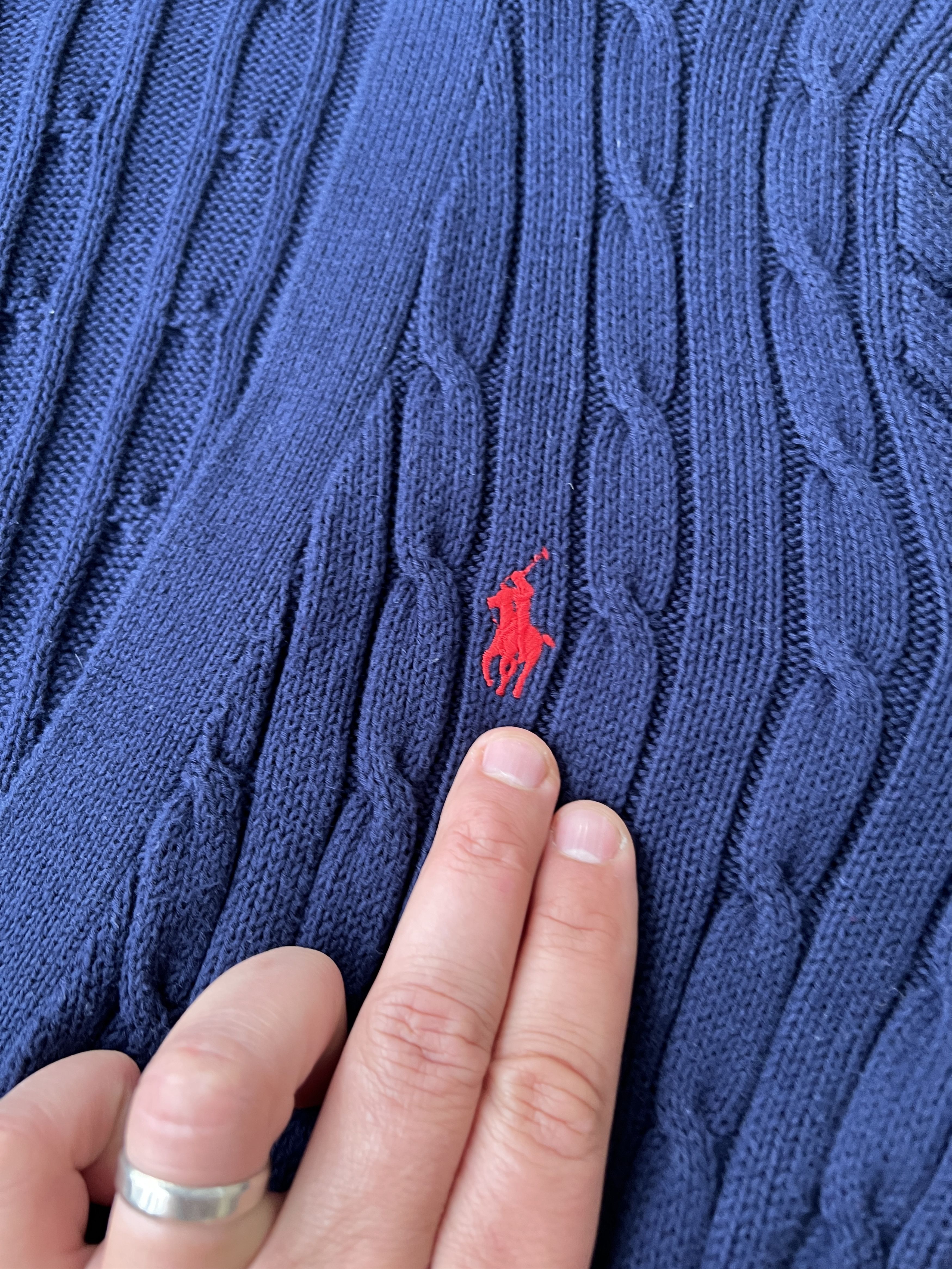 Polo Ralph Lauren Polo Ralph Lauren Cable Knit Cardigan Size M / US 6-8 / IT 42-44 - 2 Thumbnail