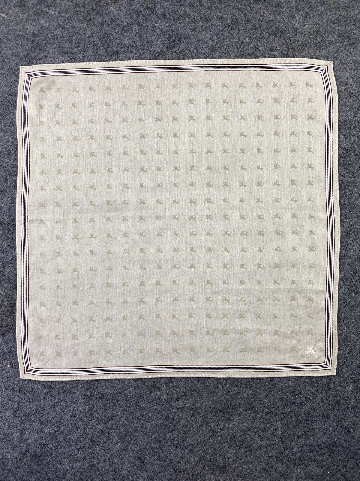 Burberry × Vintage Burberry Handkerchief / Bandana / Neckerchief-B295 Size ONE SIZE - 3 Thumbnail