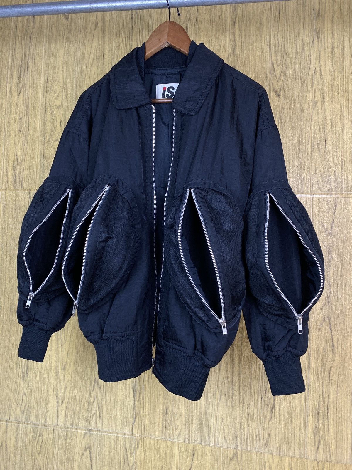 Issey Miyake Rare🔥🔥 Vintage 80’s Issey Miyake Multi Pocket Bomber Jacket Size M / US 6-8 / IT 42-44 - 3 Thumbnail
