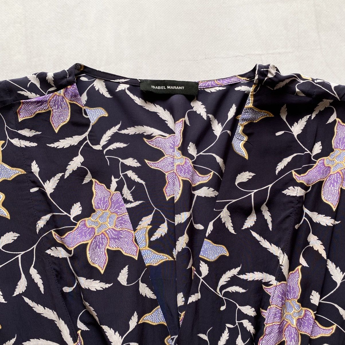 Isabel Marant Cute Isabel Marant Omeya Maxi Viscosa Flowers Floral Dress Size XS / US 0-2 / IT 36-38 - 9 Thumbnail
