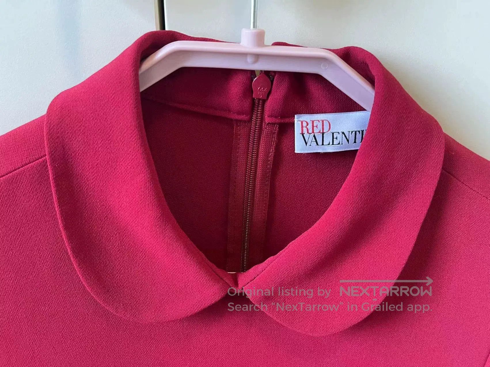 Valentino Valentino Women's Red Short-Sleeve Dress. Size US XS / EU 42 / 0 - 3 Thumbnail