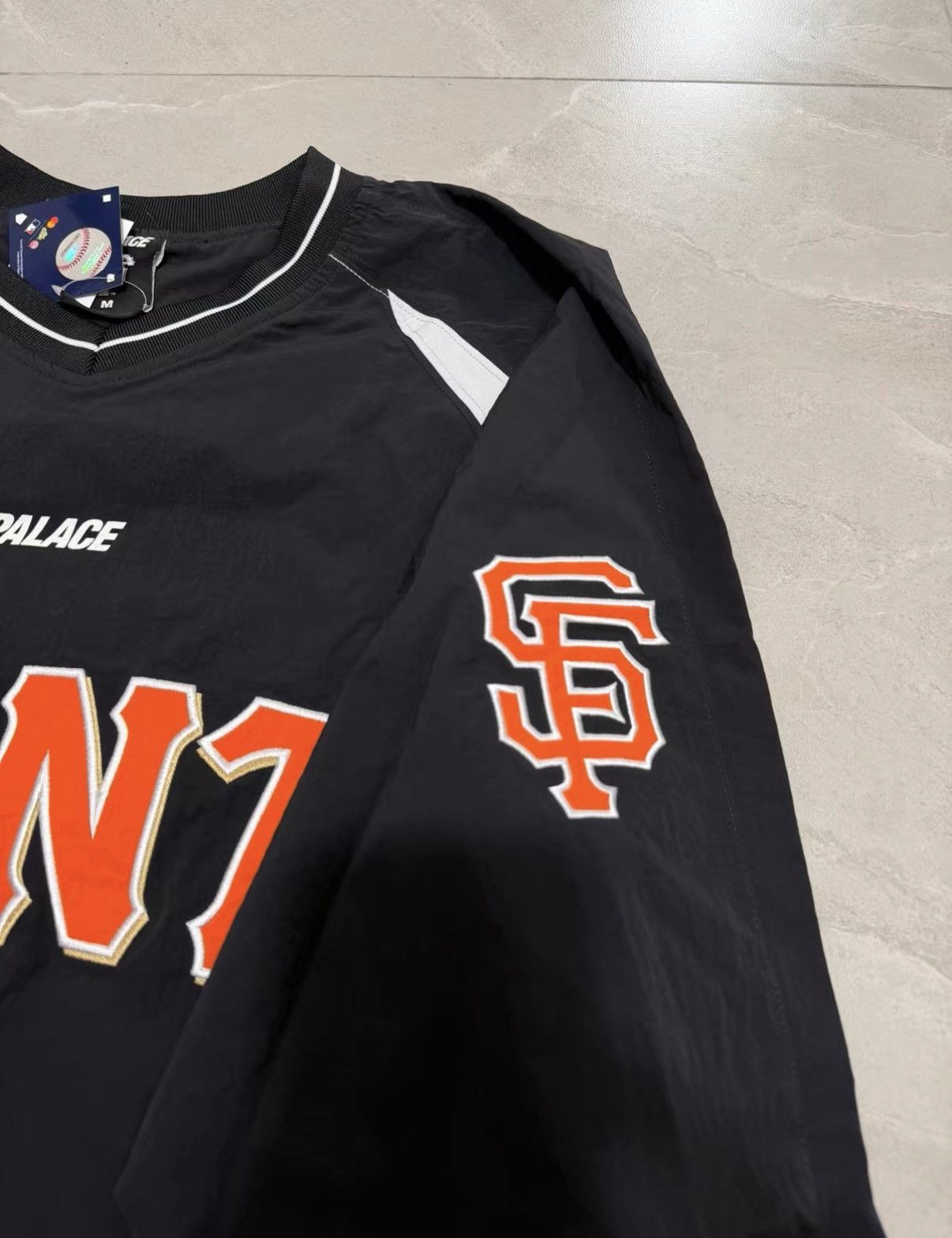 Palace PALACE × San Francisco Giants SS26 Logo Print Hoodie J34 Size US M / EU 48-50 / 2 - 3 Thumbnail