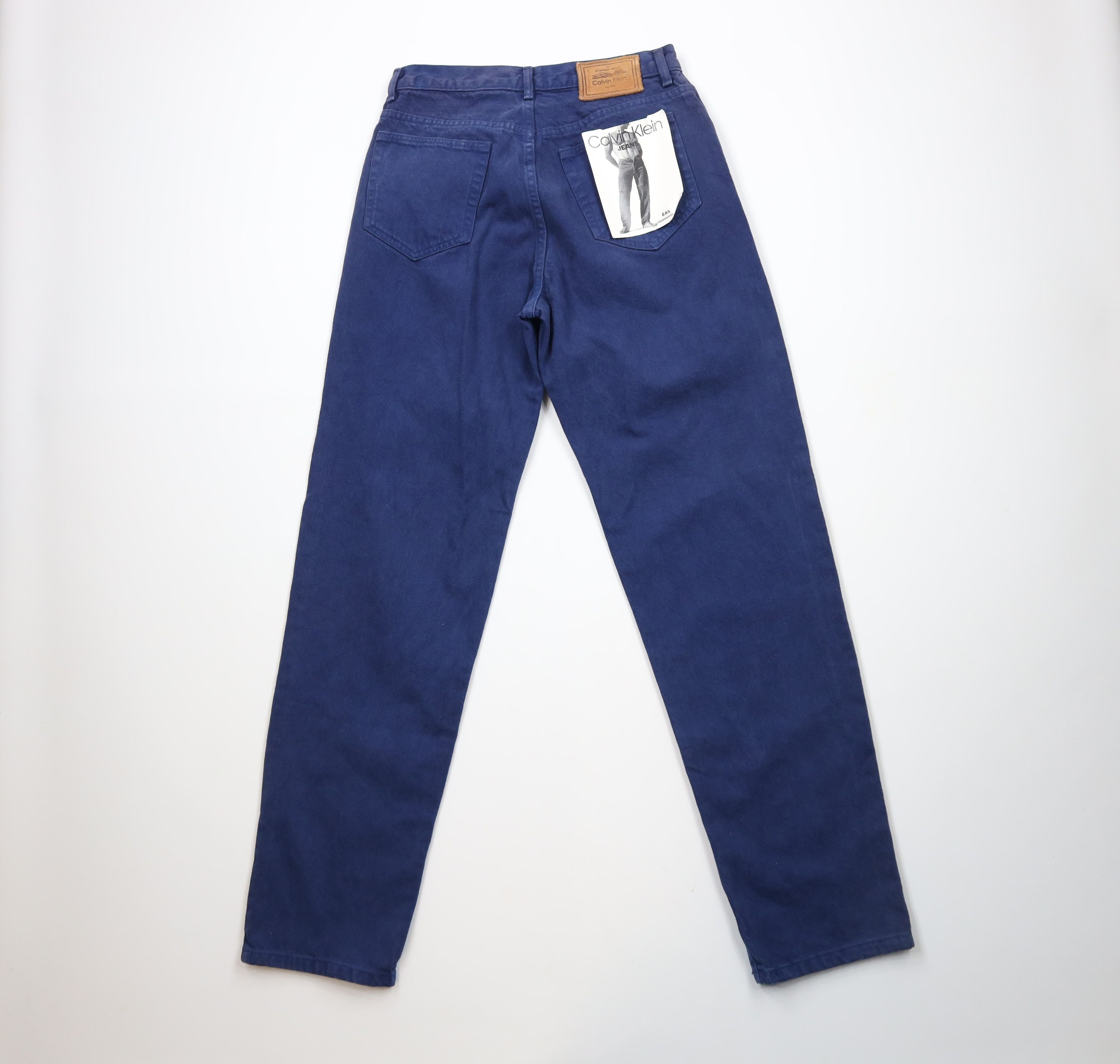 Calvin Klein × Vintage Deadstock Vintage 90s Calvin Klein Fit Tapered Leg Jeans USA Size US 30 / EU 46 - 11 Thumbnail