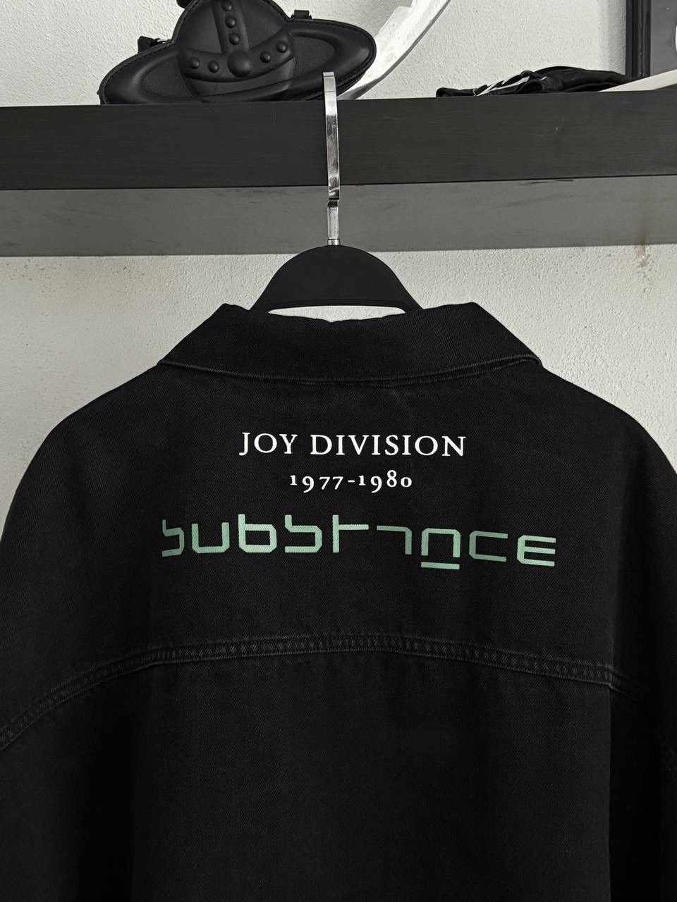 Raf Simons RAF Simon’s Joy Division Unknown Pleasures Denim Jacket Size US XL / EU 56 / 4 - 3 Thumbnail
