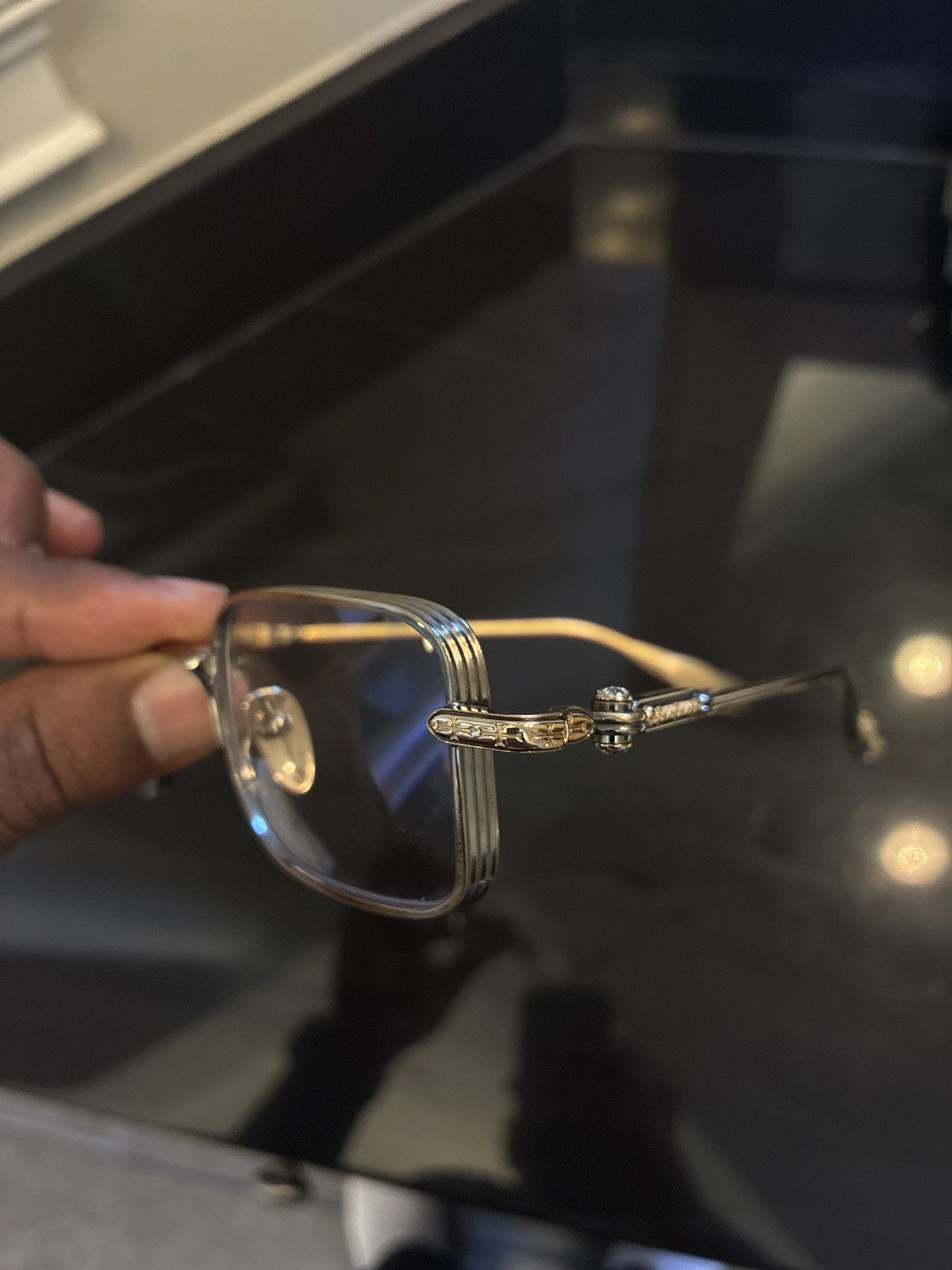 Chrome Hearts Chrome Heart ASSSOLUTLY Glasses Size ONE SIZE - 1 Thumbnail