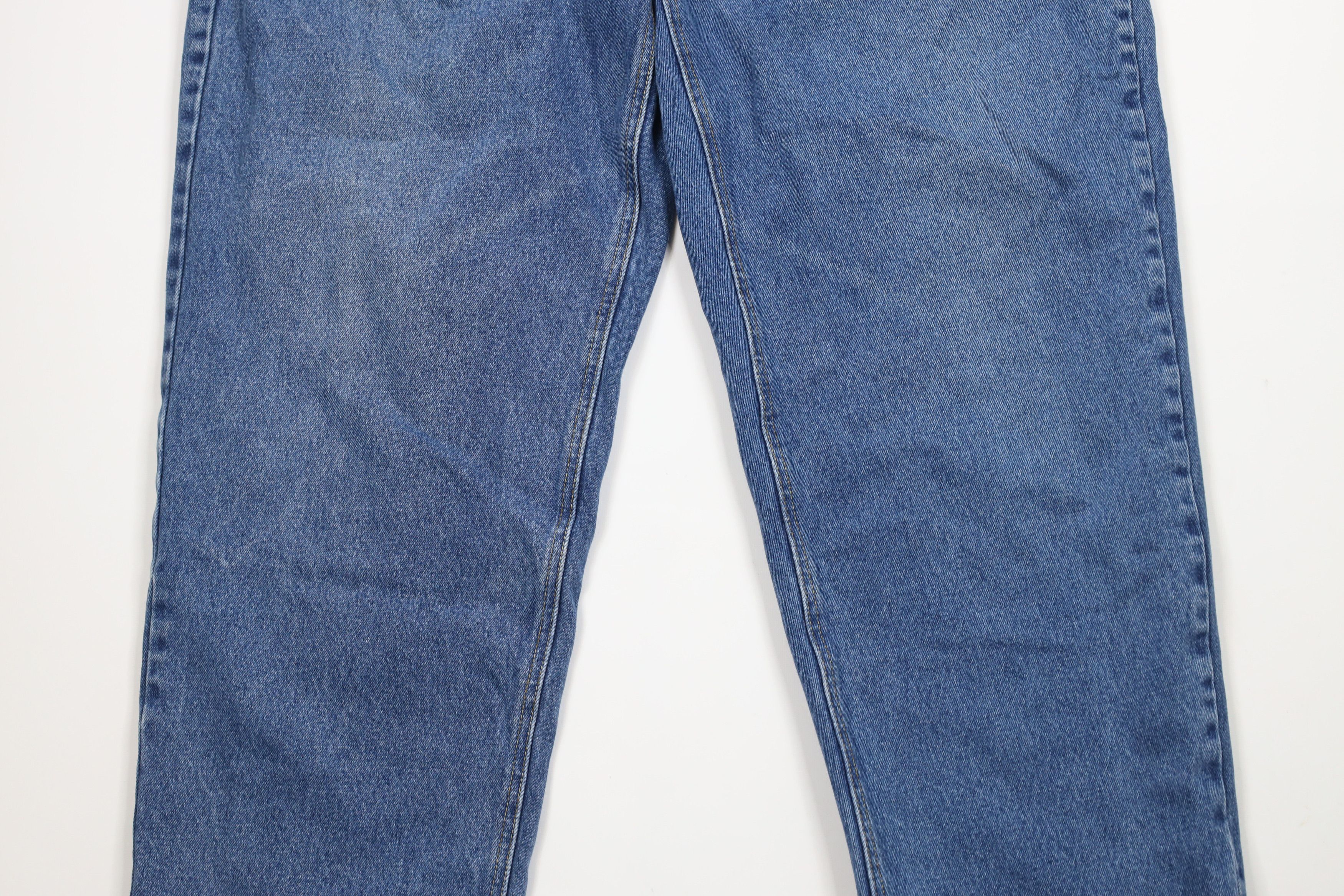 Cabelas × Vintage Vintage Cabelas Heavyweight Flannel Lined Denim Jeans Blue Size US 42 / EU 58 - 4 Thumbnail