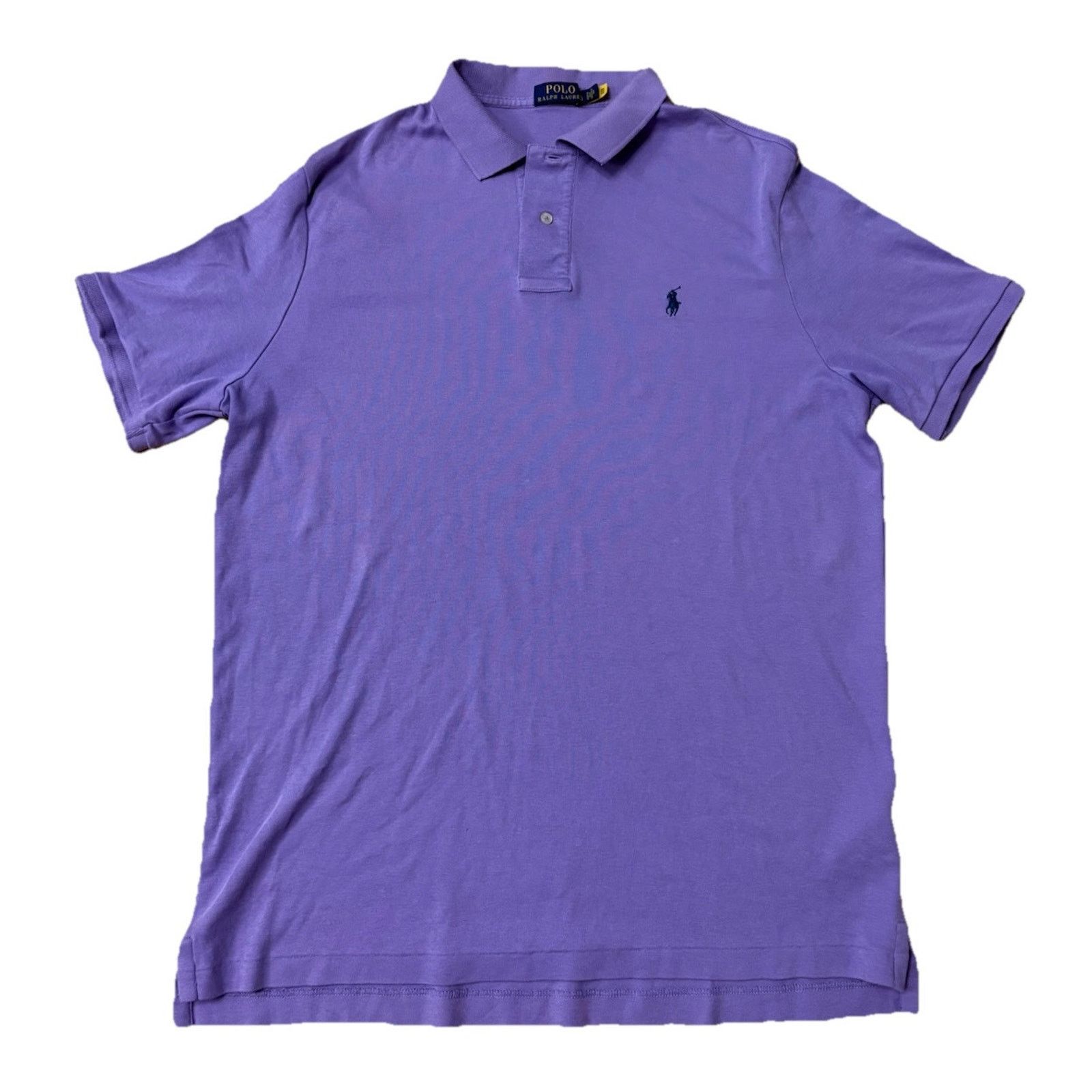 Polo Ralph Lauren Polo Ralph Lauren Purple Men’s Short Sleeve Polo Sz Large Size US L / EU 52-54 / 3 - 1 Thumbnail