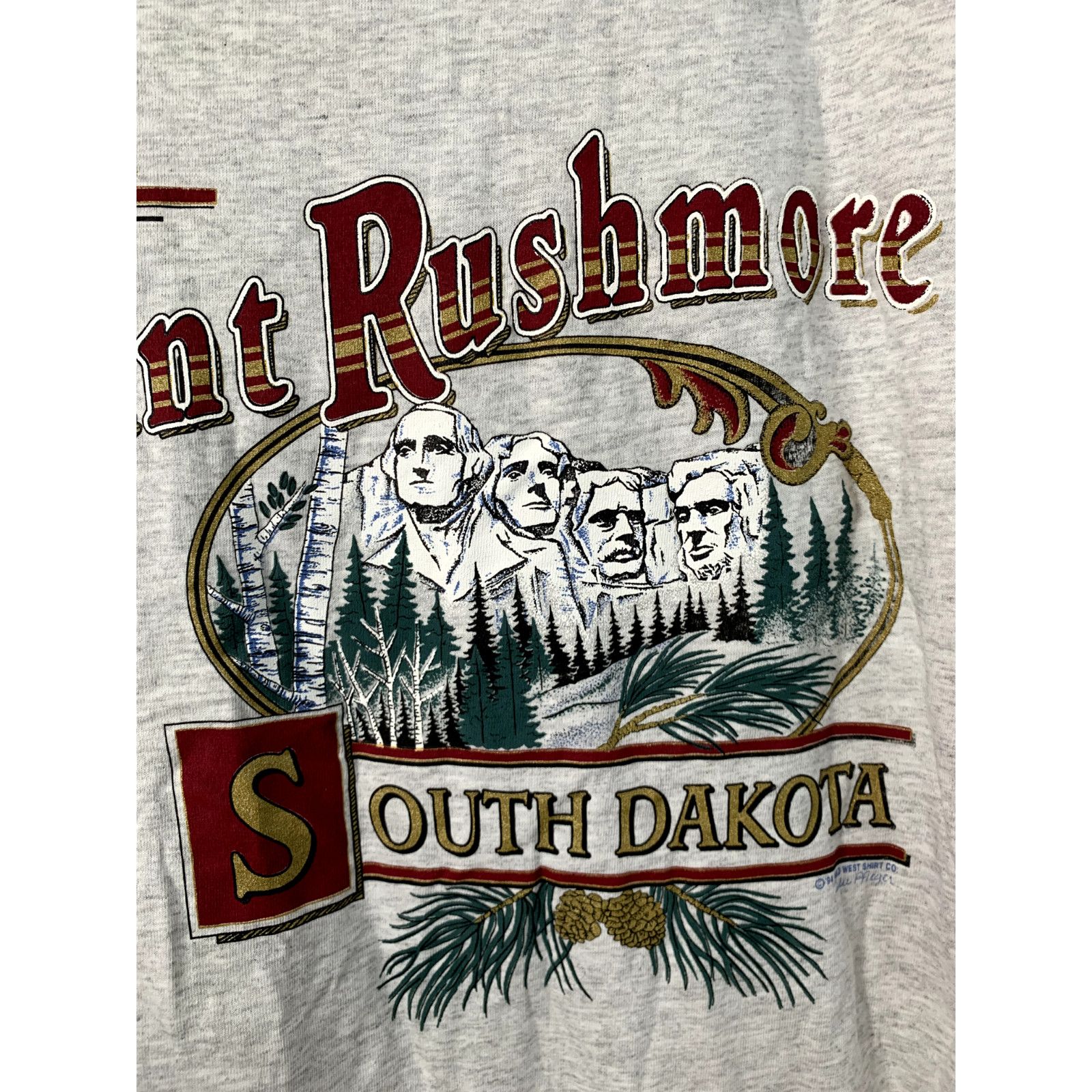 Signal Sport 1992 Grand Canyon North Rim MT. Rushmore SD Test Print Shirt Size US L / EU 52-54 / 3 - 11 Thumbnail