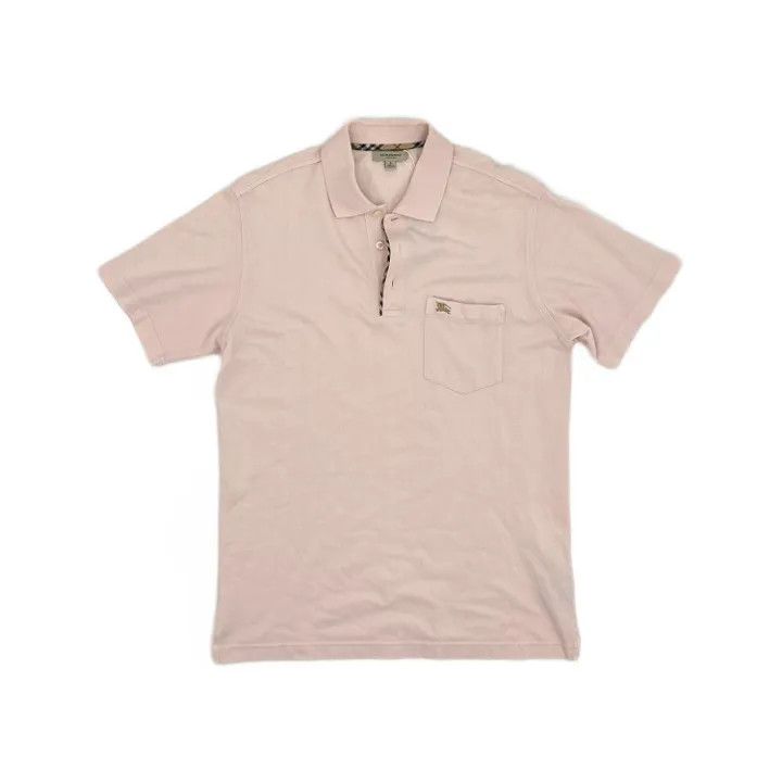 Burberry Burberry Casual Stylish Solid Color Polo Shirt 0079 Size S / US 4 / IT 40 - 1 Thumbnail
