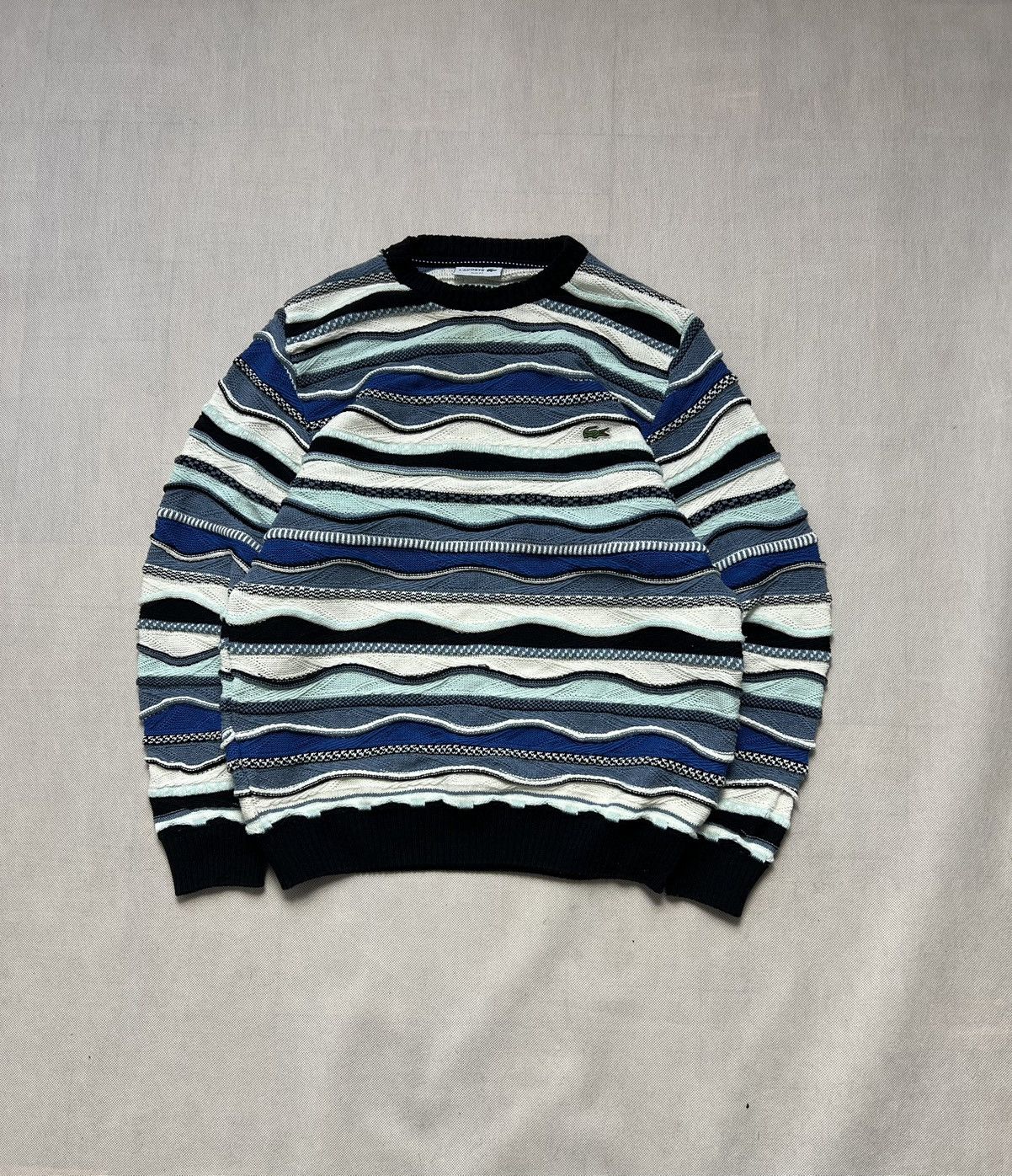 Lacoste Great Sweater Lacoste patterns type coogi Size US L / EU 52-54 / 3 - 1 Thumbnail