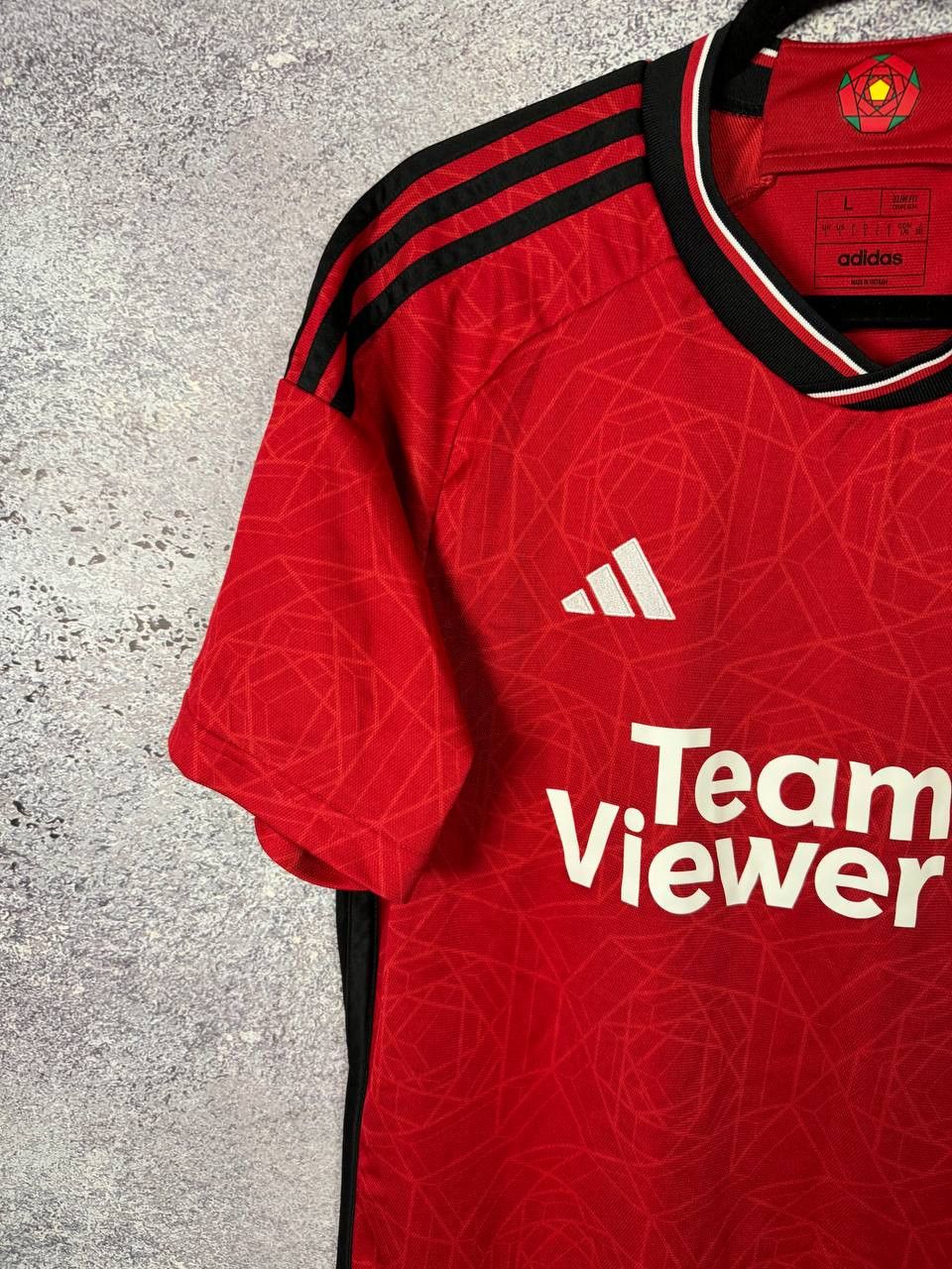 Adidas Manchester United 2023/24 Adidas Soccer Jersey Blokcore L sz Size US L / EU 52-54 / 3 - 4 Thumbnail