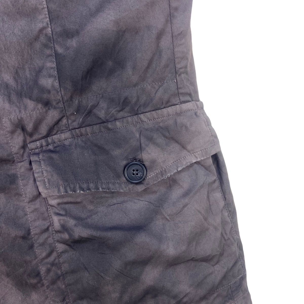 🔥Rare Emmegierrefashion Discoloured Style Sleeveless Jacket