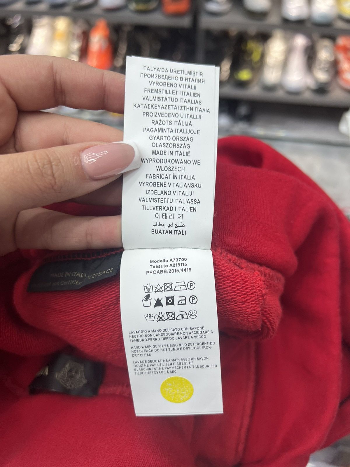 Versace Versace Red Jogger Pants Size 32" / US 10 / IT 46 - 8 Thumbnail
