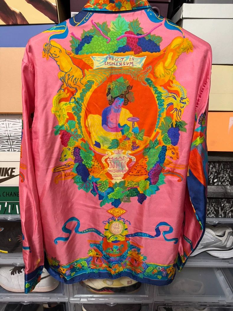 Versace Versace Baroque long-sleeved shirt Size M / US 6-8 / IT 42-44 - 2 Thumbnail