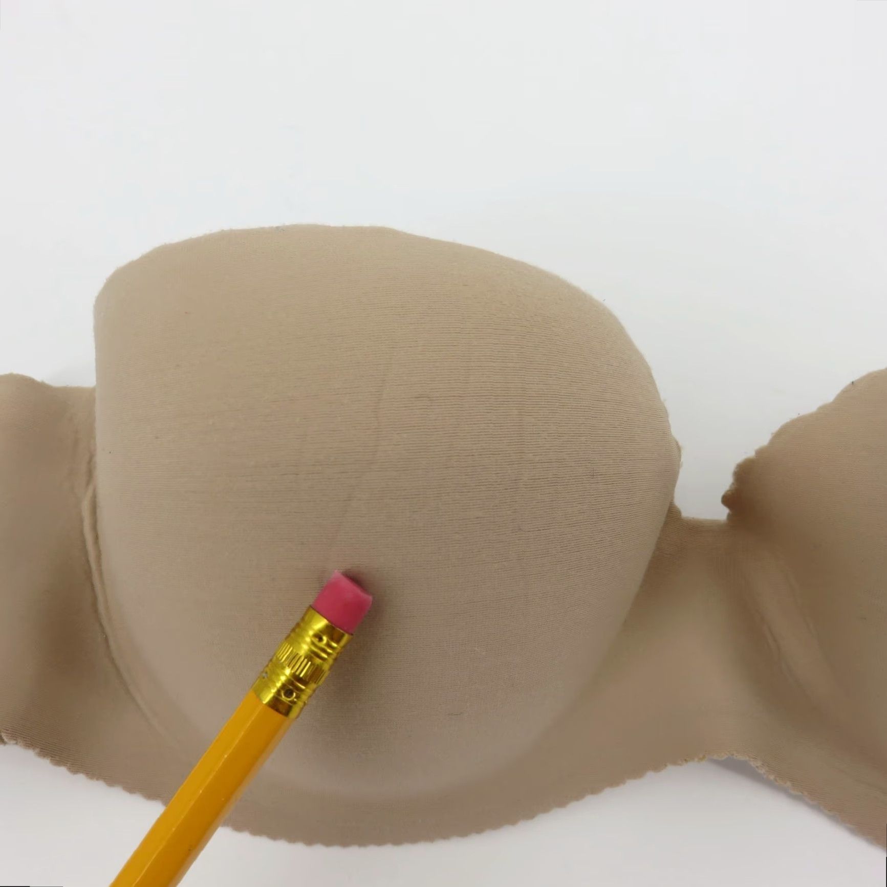 Victoria's Secret Victoria's Secret Bra 32B Angels Secret Embrace Beige Underwire Padded Strapless Push Up Bra Womens Size ONE SIZE - 3 Thumbnail