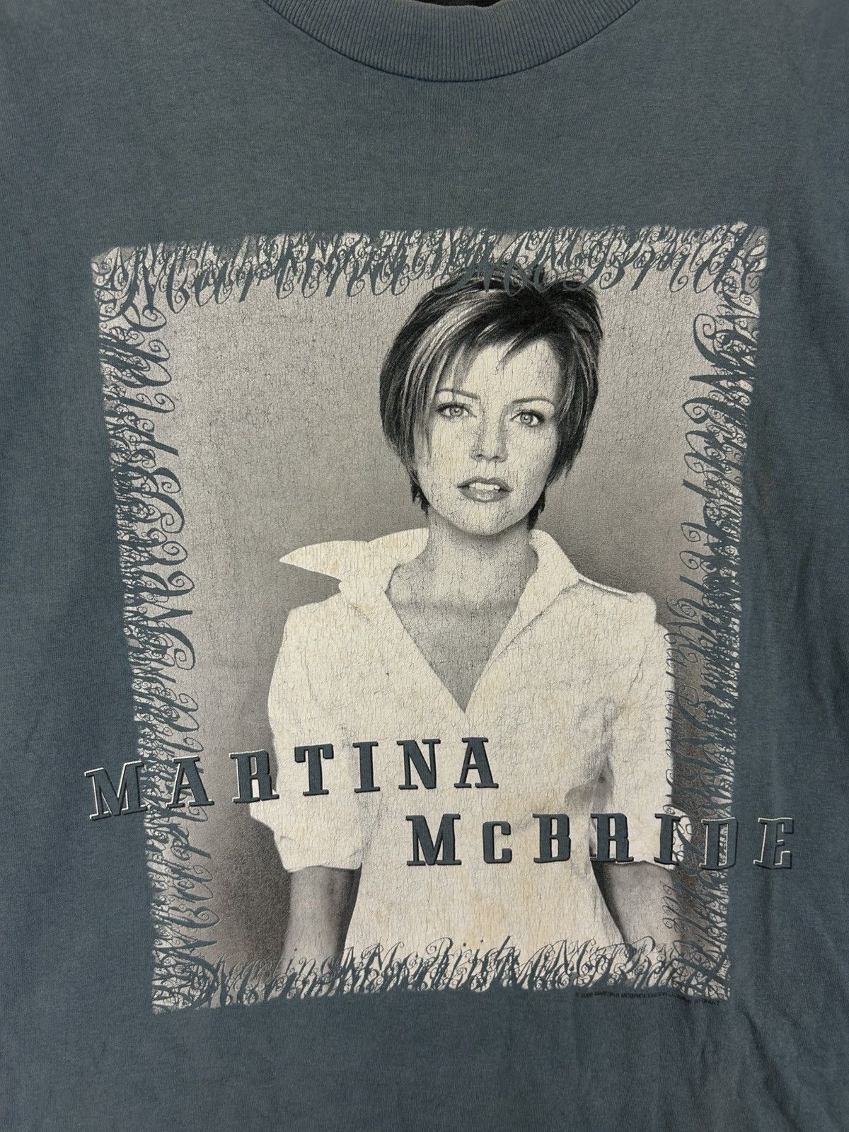 Band Tees × Giant × Vintage Vintage Martina McBrude Emotion Album /Country Music Size US L / EU 52-54 / 3 - 8 Thumbnail