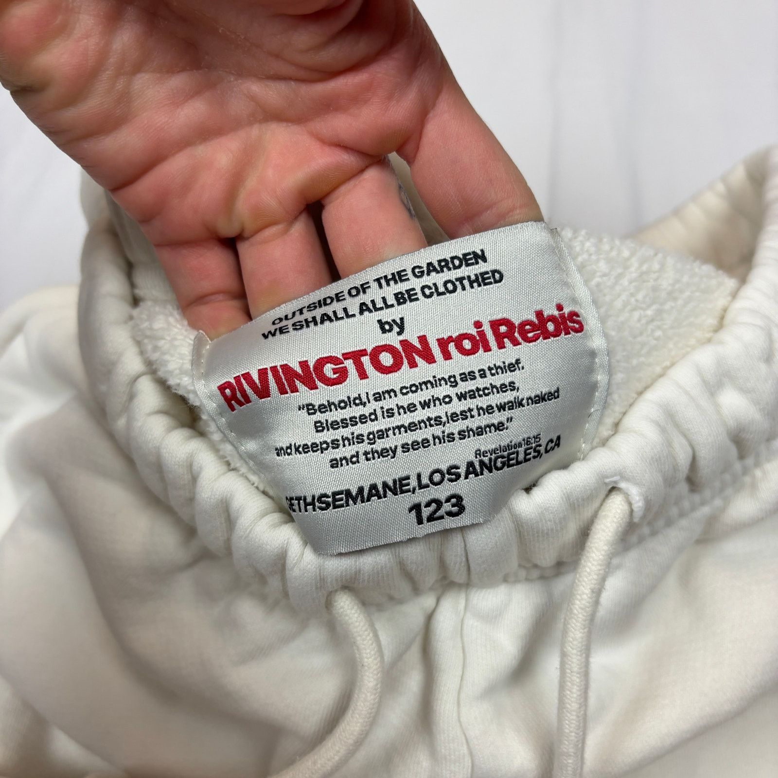 RRR-123 Rivington Roi Rebis Philemon RRR123 Max White Shorts XL Size US 31 - 4 Thumbnail