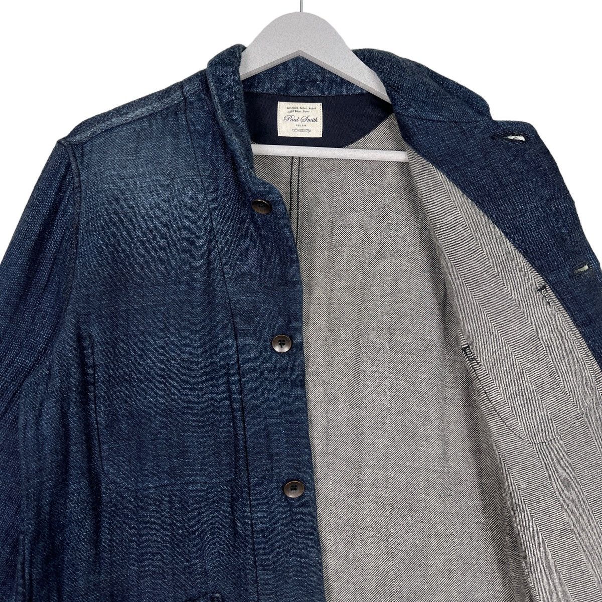 Paul Smith × Paul Smith Red Ear 🔥 RED EAR BY PAUL SMITH INDIGO CHORE JACKET MADE IN JAPAN Size US L / EU 52-54 / 3 - 10 Thumbnail