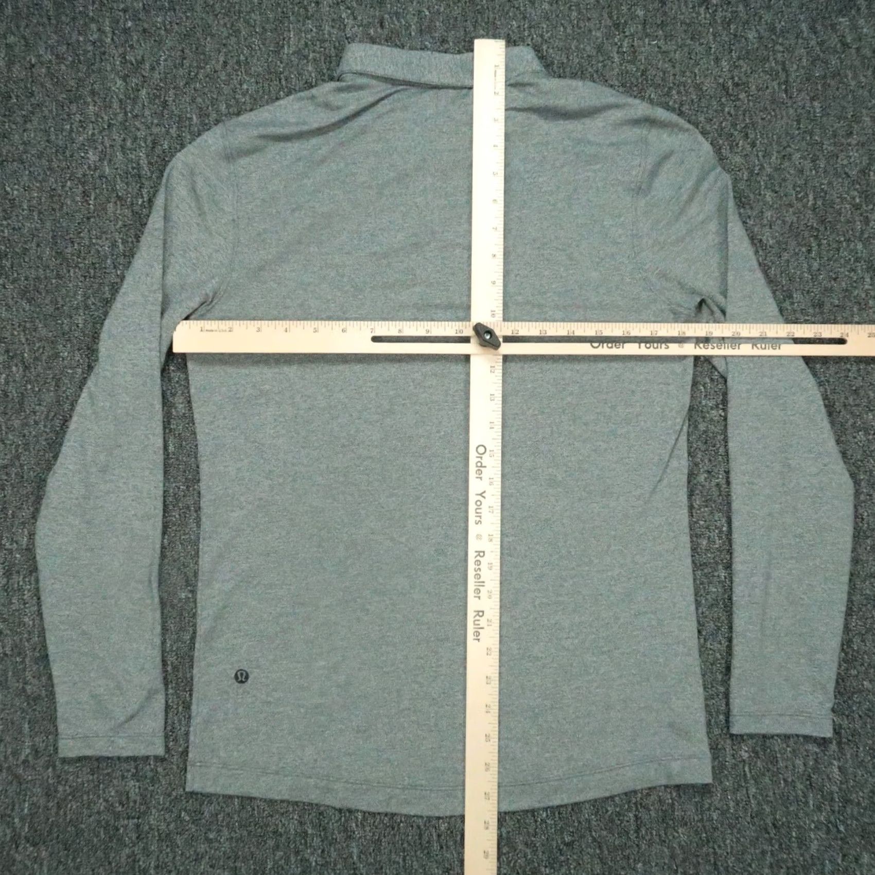 Lululemon Lululemon Shirt Mens Small Gray Evolution Polo Long Sleeve Lightweight - Pre-Owned Size US S / EU 44-46 / 1 - 4 Thumbnail