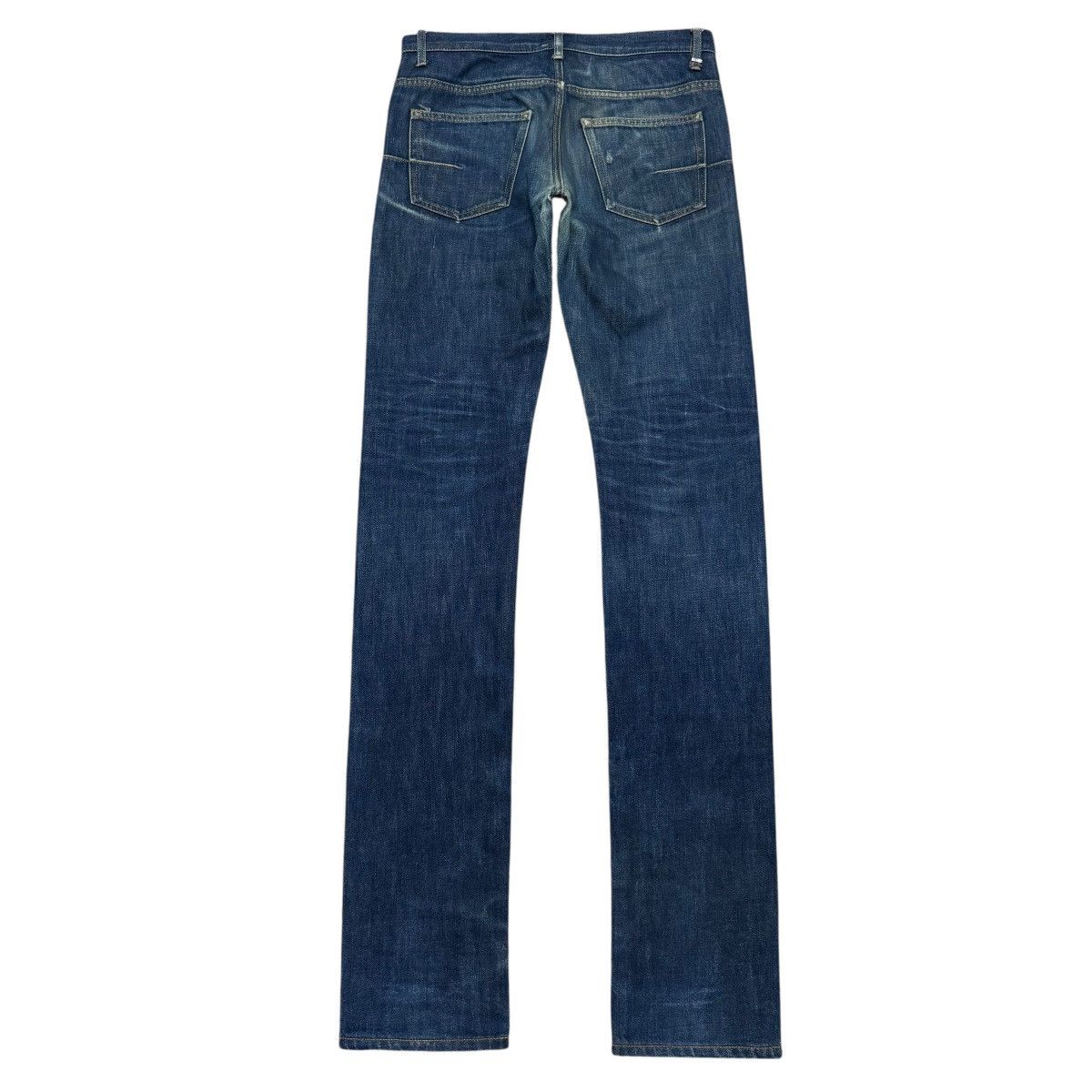 Dior Homme Long Leg Denim Distressed Jeans Hedi Slimane