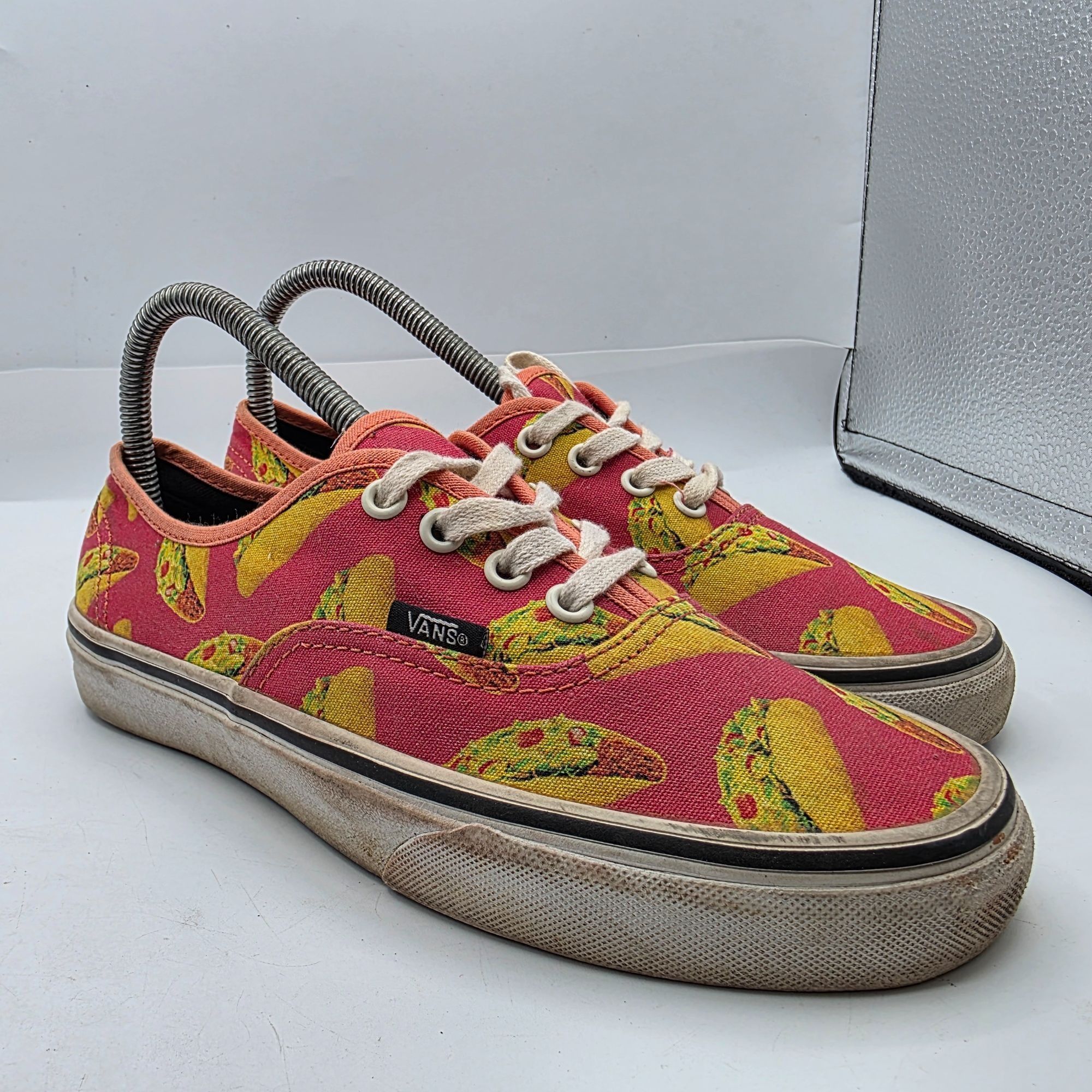 Vans Vans Authentic Late Night Tacos Womens Size 7.5 Red Casual S Size US 7.5 / IT 37.5 - 1 Thumbnail