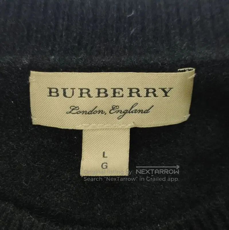 Burberry Burberry Women's Black Wool Sweater. Size L / US 10 / IT 46 - 3 Thumbnail
