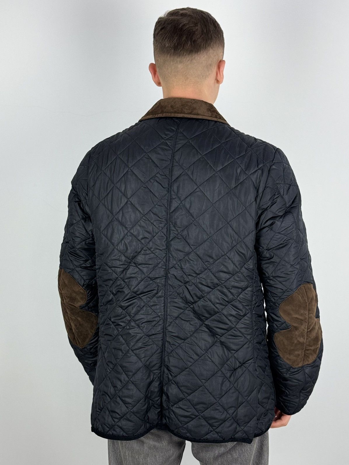 Barbour Barbour TO KI TO Variagated Sporting Quilted Jacket Size US L / EU 52-54 / 3 - 3 Thumbnail