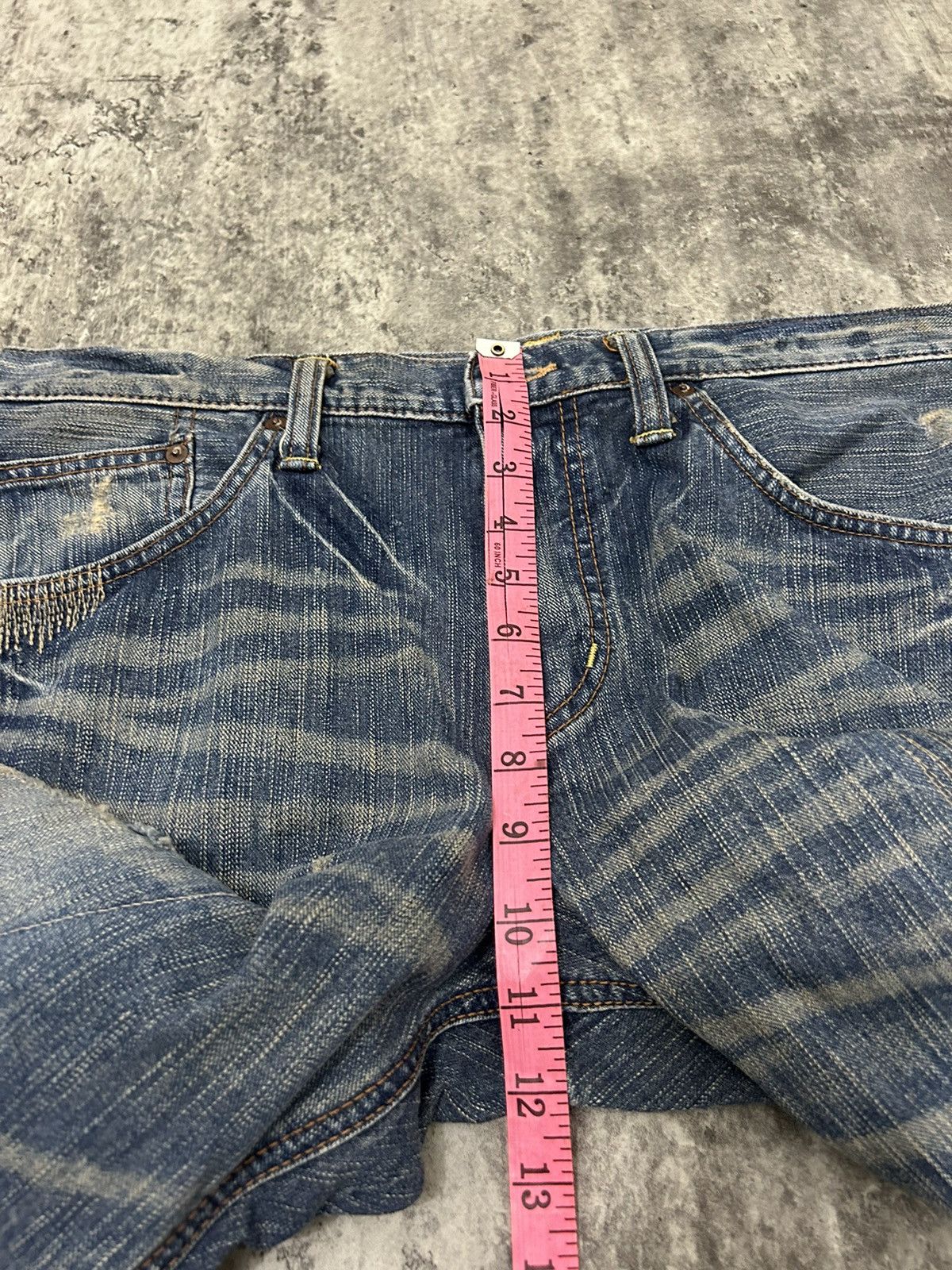 Edwin Vintage Edwin Japan Distressed Jeans Size US 36 / EU 52 - 23 Thumbnail
