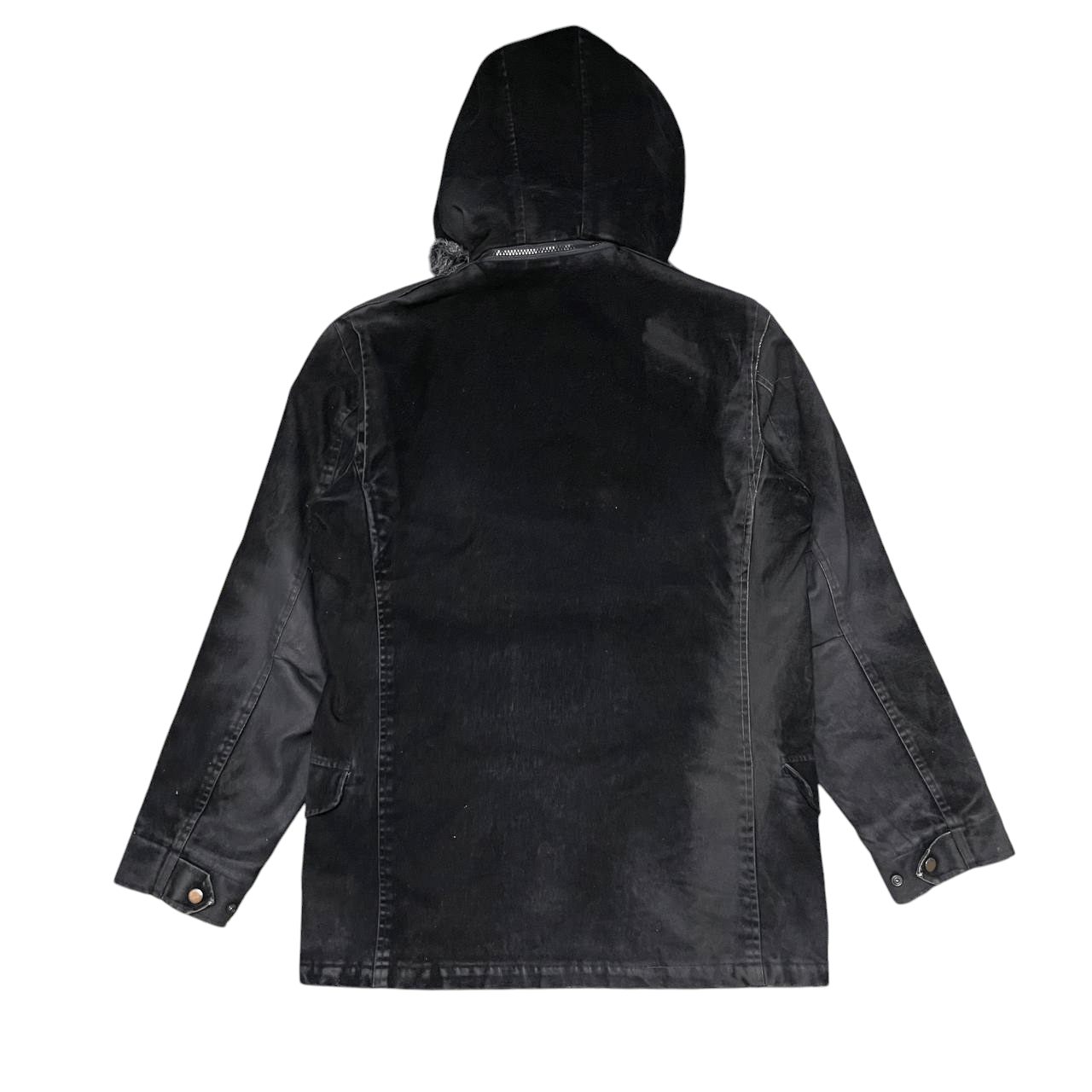 In The Attic Vintage In The Attic Fur Hooded Jacket Size US M / EU 48-50 / 2 - 12 Thumbnail