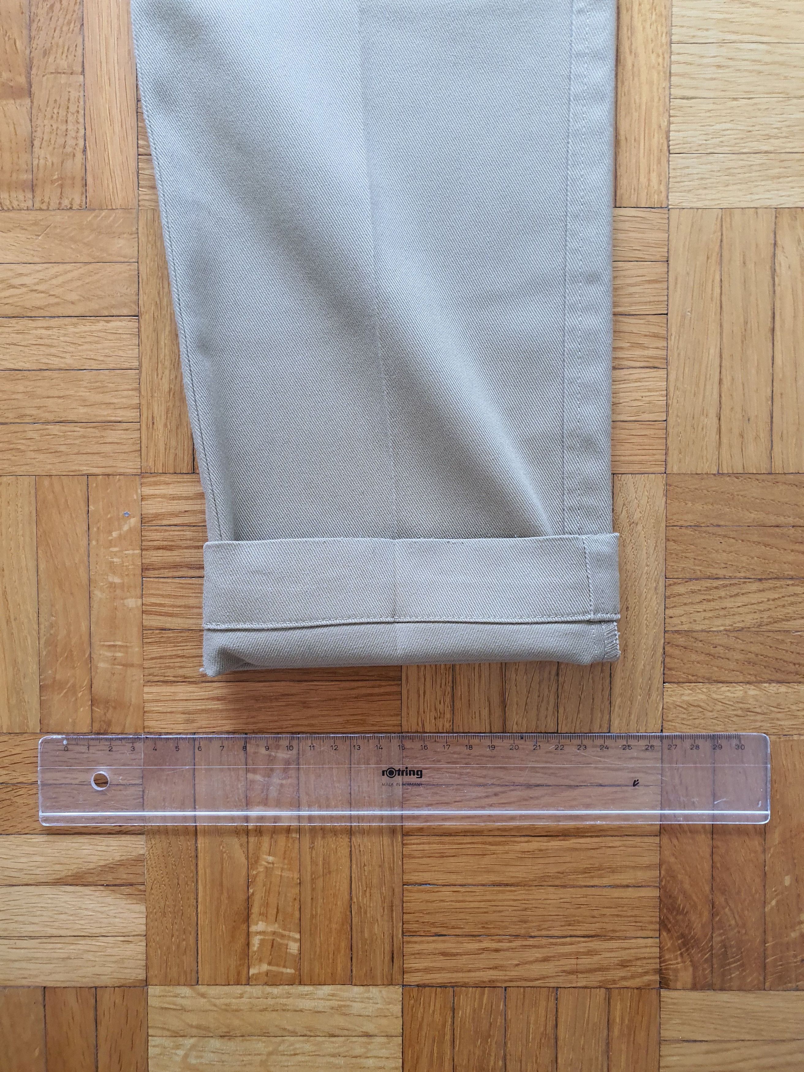 Levi's 502 (STA-PREST) Trousers Pants Chinos - W31 L32 (31x32) Size US 31 - 13 Thumbnail