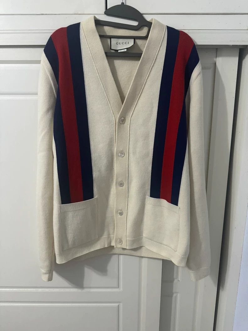Gucci Gucci Woolen sweater cardigan Size US L / EU 52-54 / 3 - 1 Thumbnail