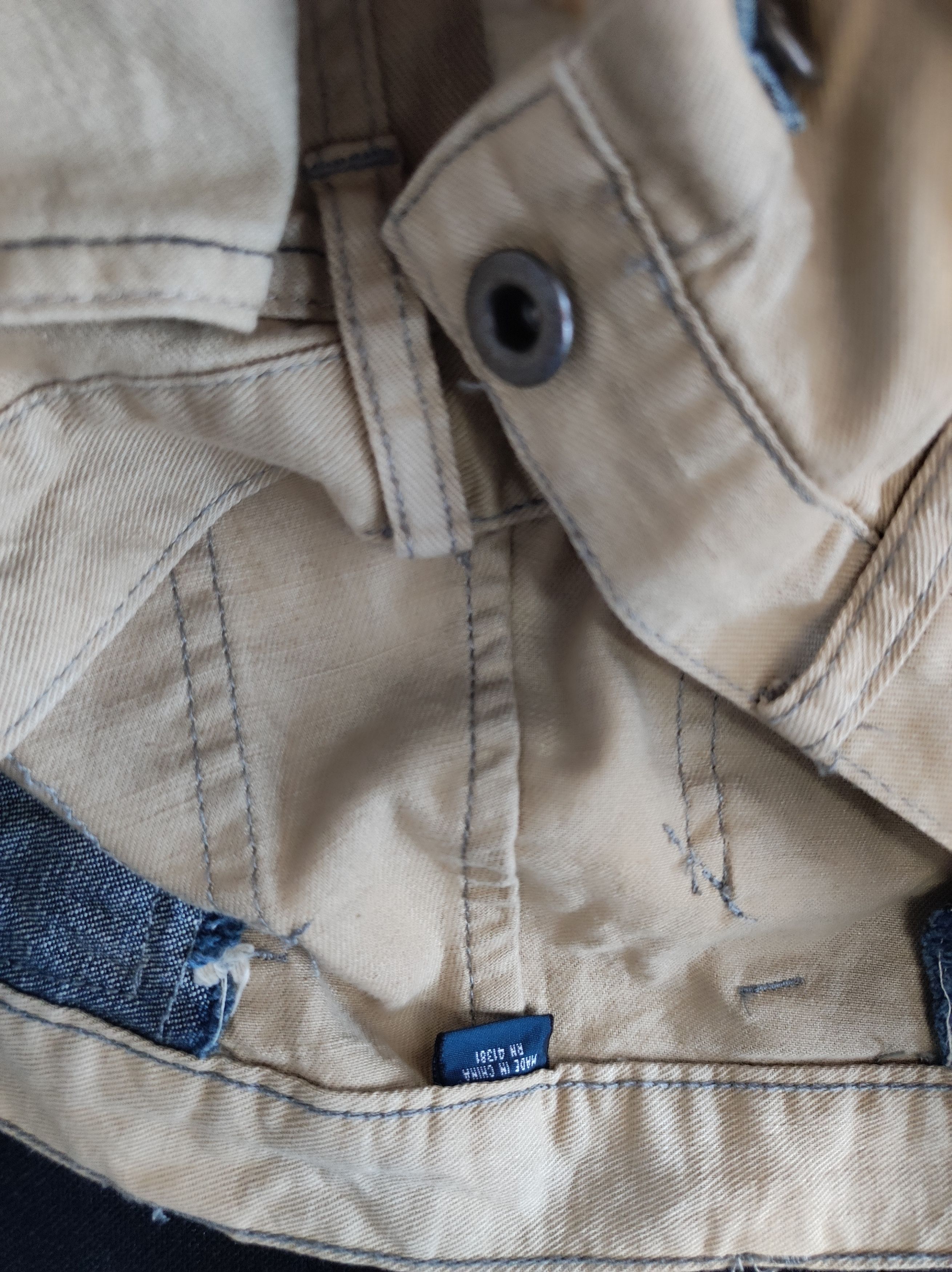 Polo Ralph Lauren × Vintage Rusty Reconstructed Easy Pants Beige buckle pants W 33 Size US 33 - 8 Thumbnail