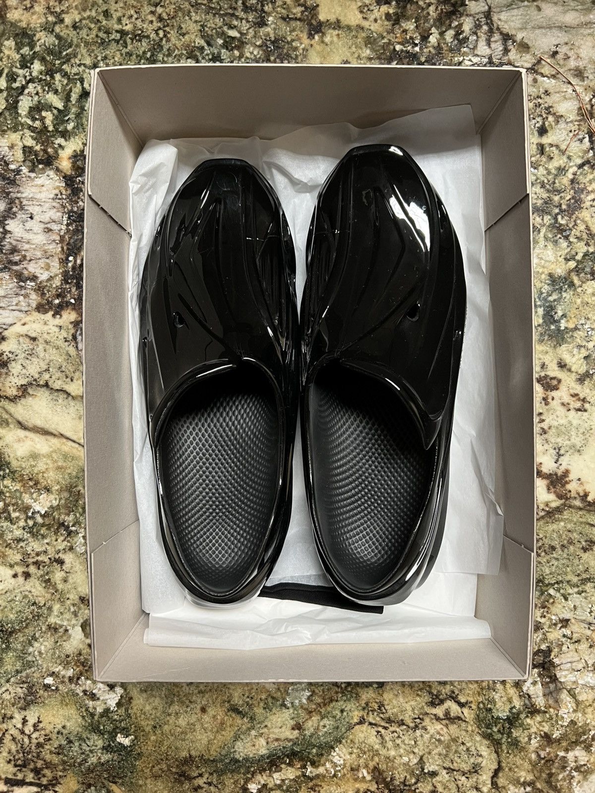1017 ALYX 9SM 1017 ALYX 9SM | MONO SLIP ON SHINY BLACK Size US 12.5 / EU 45-46 - 4 Thumbnail