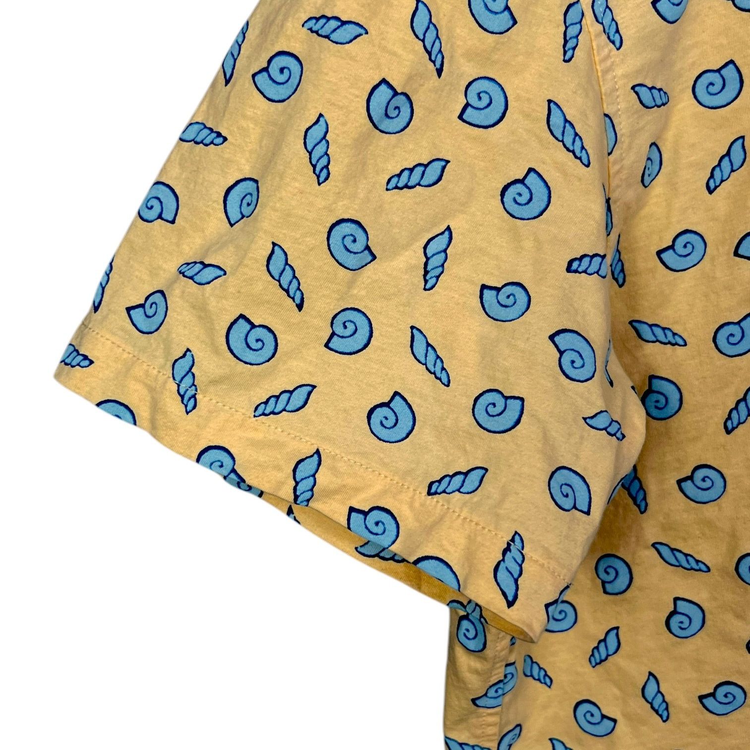 Bonobos Men's Bonobos Slim Fit Button-Up Shirt Yellow Seashells Size US M / EU 48-50 / 2 - 4 Thumbnail