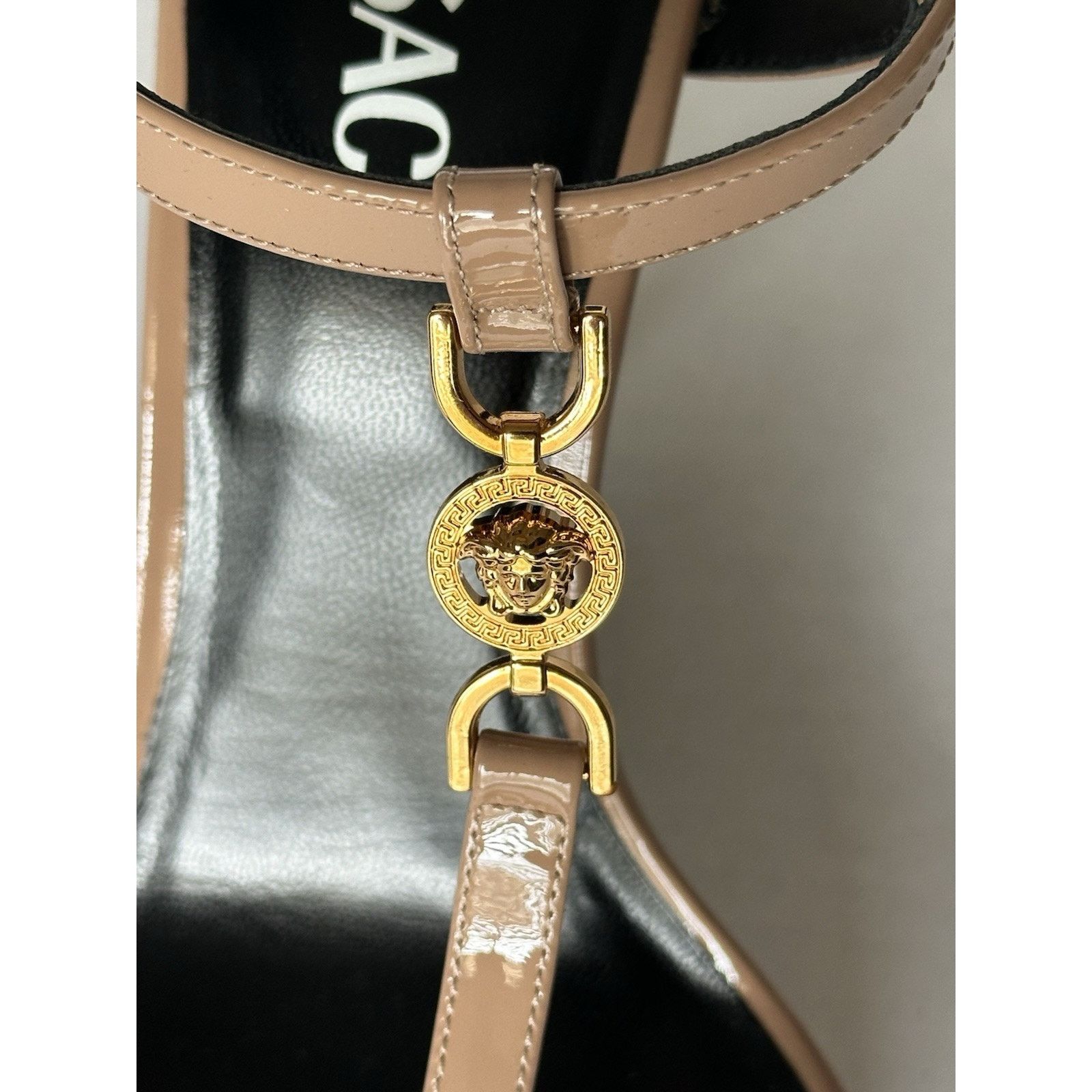 Versace Versace Leather Pump Shoes Sandals Blush 10 US 013713 Size US 10 / IT 40 - 10 Thumbnail