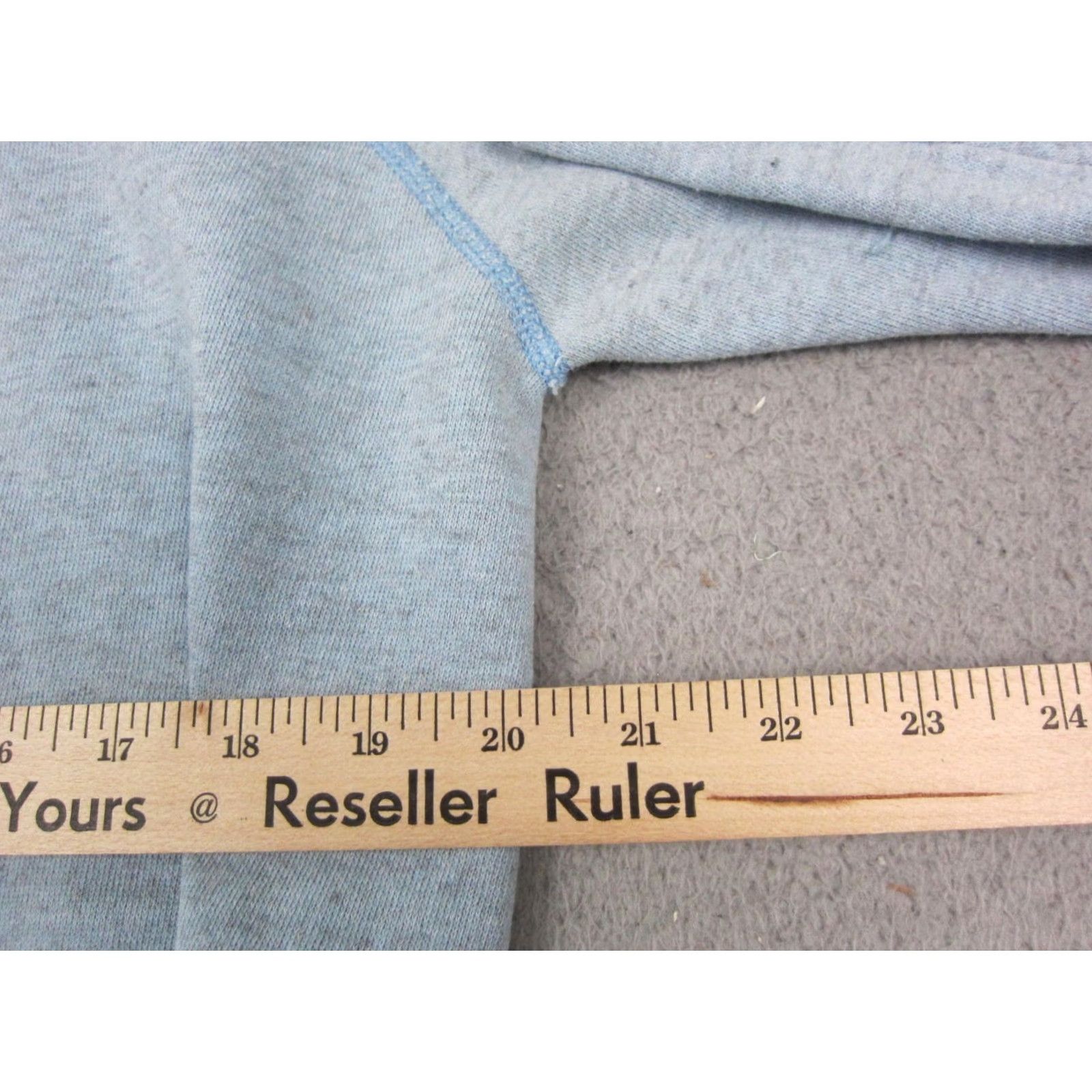 Vintage Vintage Pannill Sweatshirt Womens XL Blue Pullover Logo 80s Raglan Graphic Print Fleece Cotton Polyester United States Size XL / US 12-14 / IT 48-50 - 7 Thumbnail