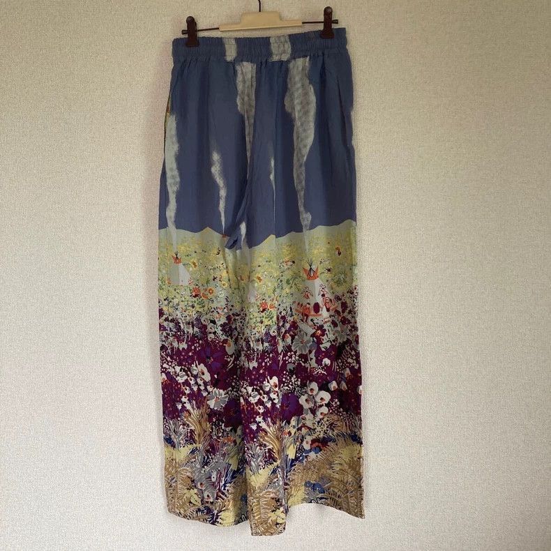 Kapital KAPITAL Floral Print Pants for Women-2506 Size US 26 / EU 42 - 4 Thumbnail