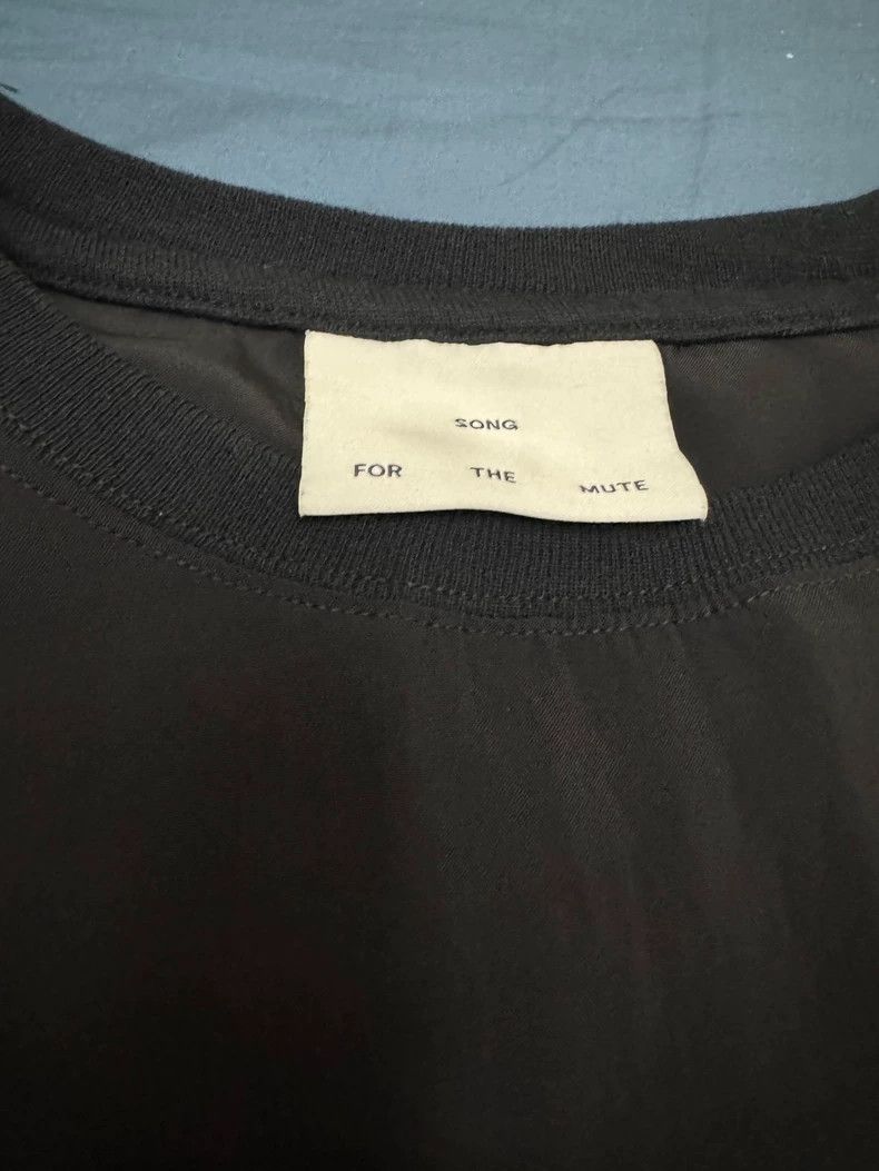 Song For The Mute Song For The Mute black brand silk-like long-sleeve Size US L / EU 52-54 / 3 - 3 Thumbnail