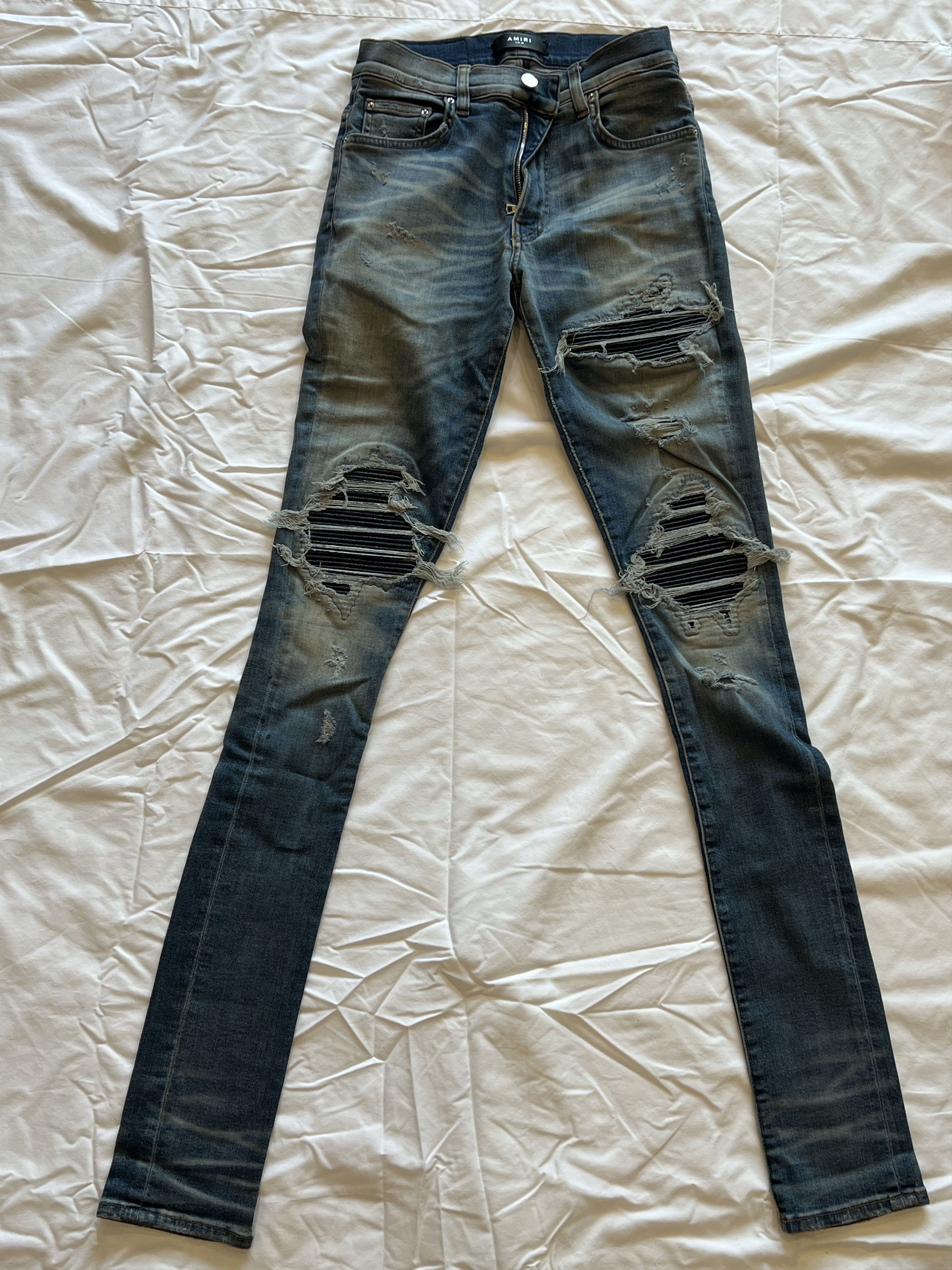 美品 amiri mx 1 29 AMIRI MX1 Jeans | Black | FARFETCH