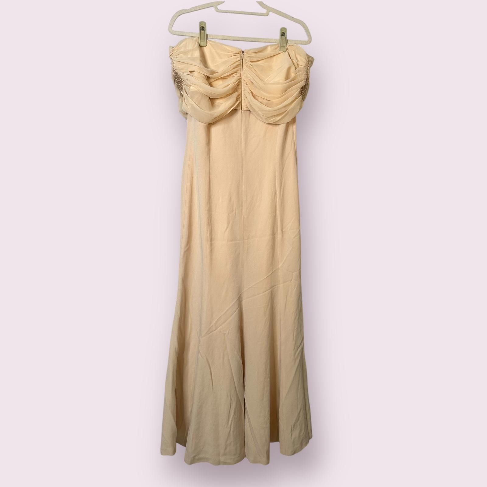 Designer Daymor Couture Strapless Gown Size 8 Size M / US 6-8 / IT 42-44 - 2 Thumbnail