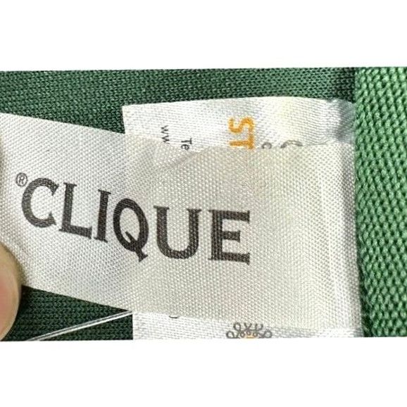 Vintage VINTAGE? No. New York Jets Clique Sweatshirt Mens Medium Green Pullover Football Zipper Knit Mock? Size US M / EU 48-50 / 2 - 4 Thumbnail