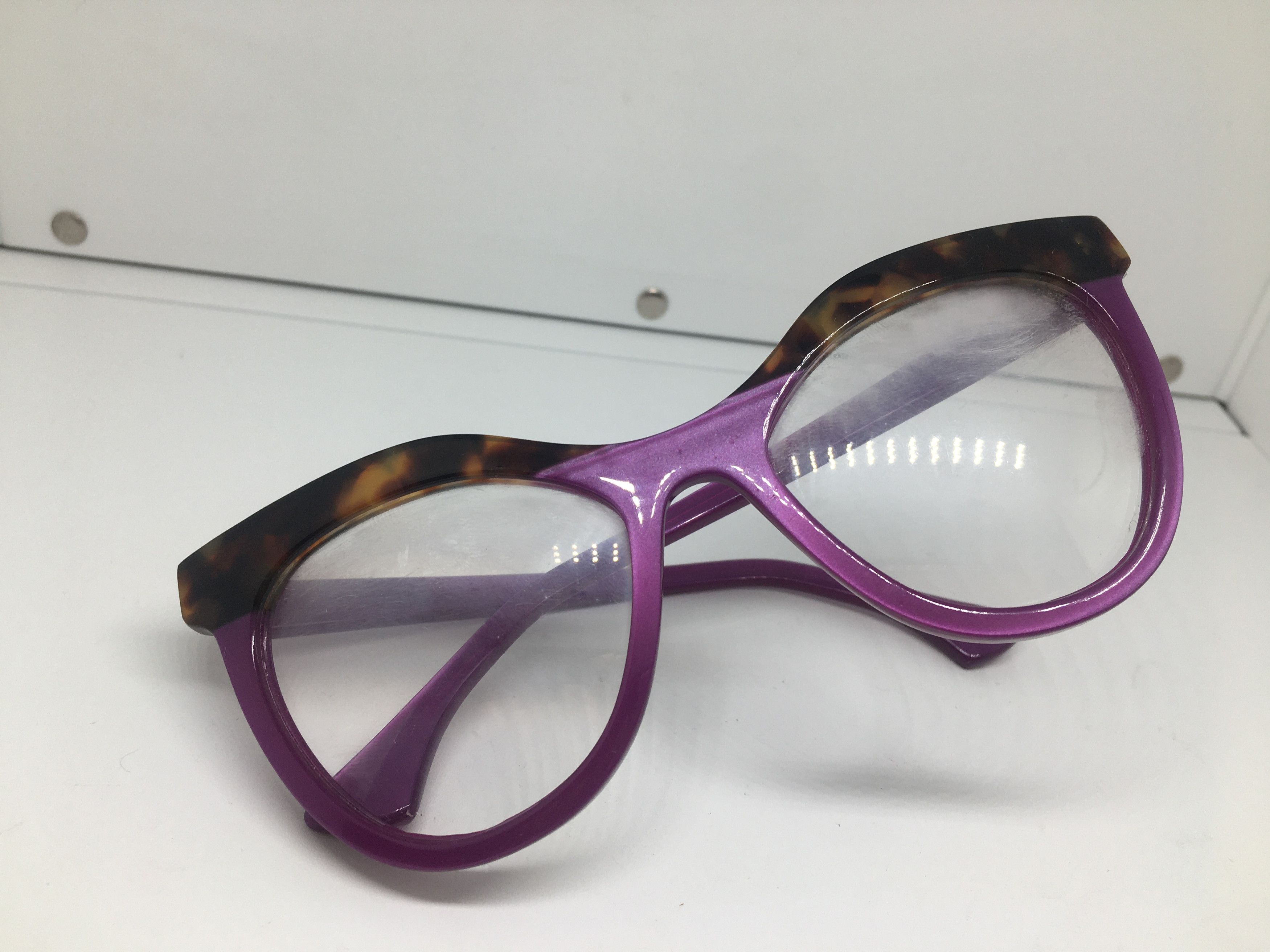 Other Handmade Acetate Eyeglasses Frame Cat Eye Size ONE SIZE - 5 Thumbnail