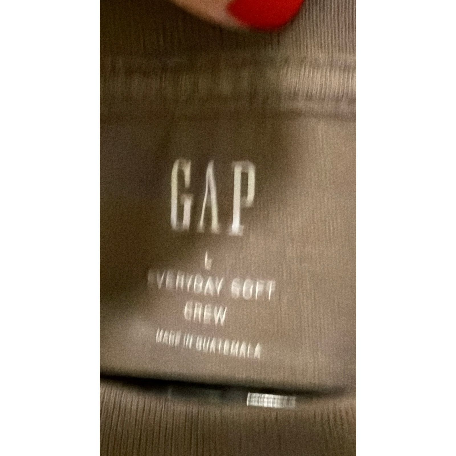 Gap Brown Everyday Soft Short Sleeve Crew Neck Cotton T-Shirt Size US L / EU 52-54 / 3 - 3 Thumbnail