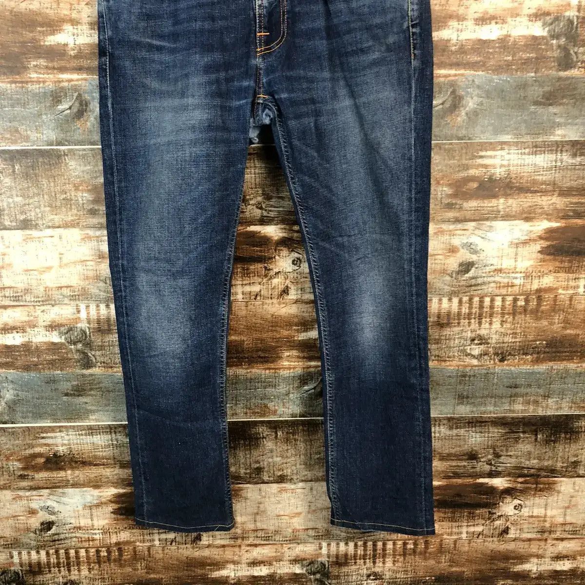 Nudie Jeans DLL Nudie vintage faded Jeans Blue Denim Pants #C138 Size US 32 / EU 48 - 16 Thumbnail