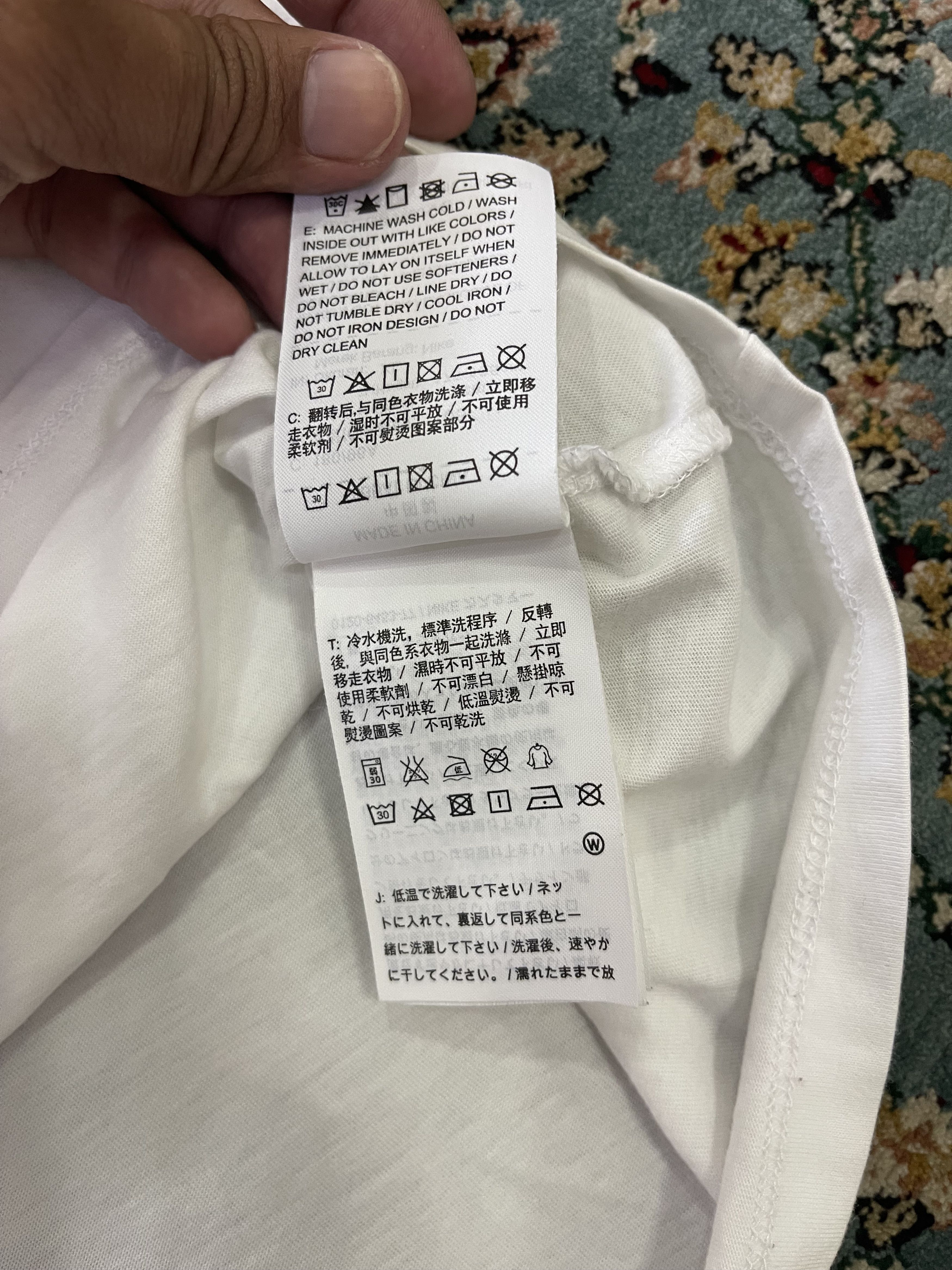 Fragment Design × Nike NikeLab MA5 Duo-Branding Interwoven Print Tee Size US XL / EU 56 / 4 - 12 Thumbnail