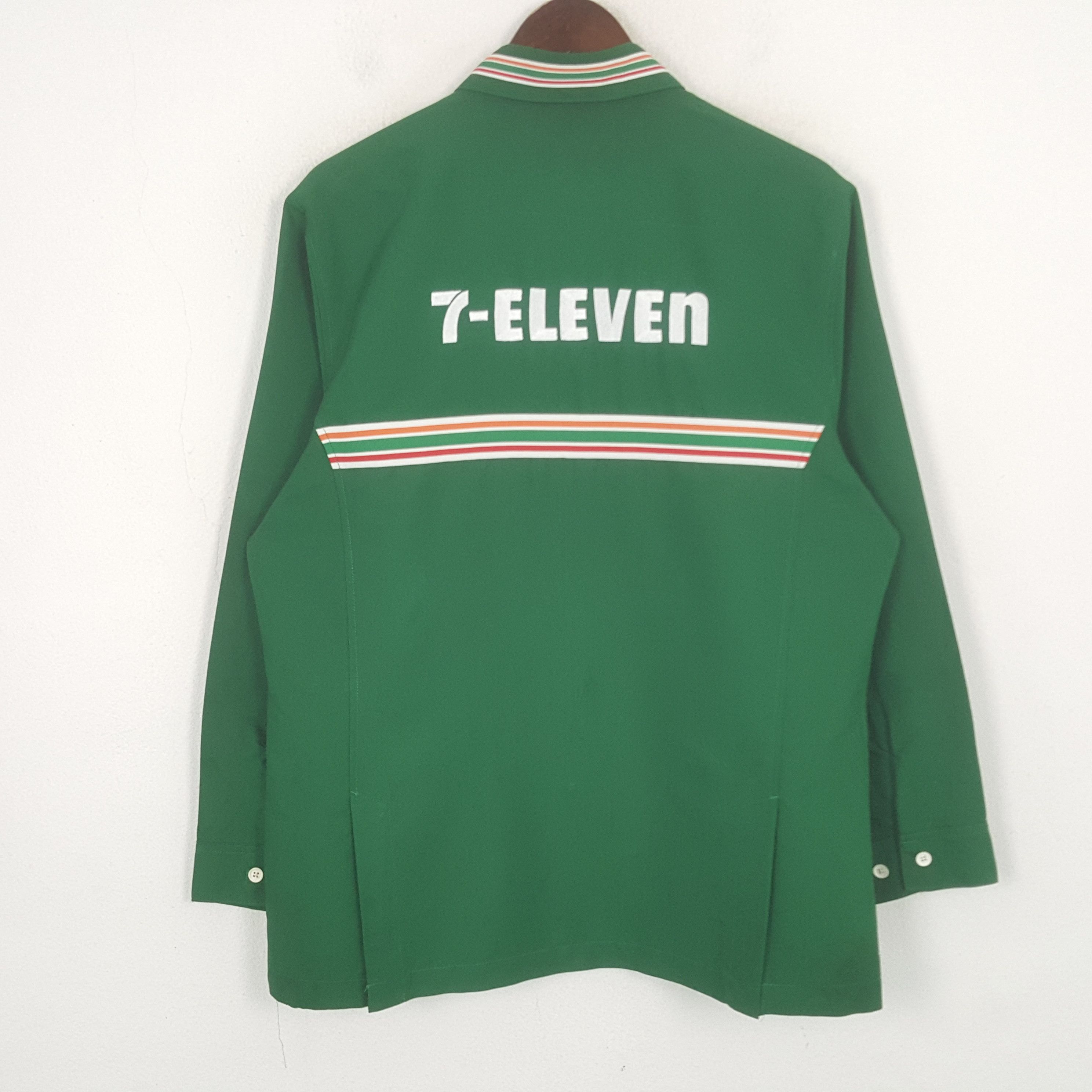 Japanese Brand Vintage 7 Eleven Worker Japan Uniform Jacket Size US L / EU 52-54 / 3 - 1 Thumbnail