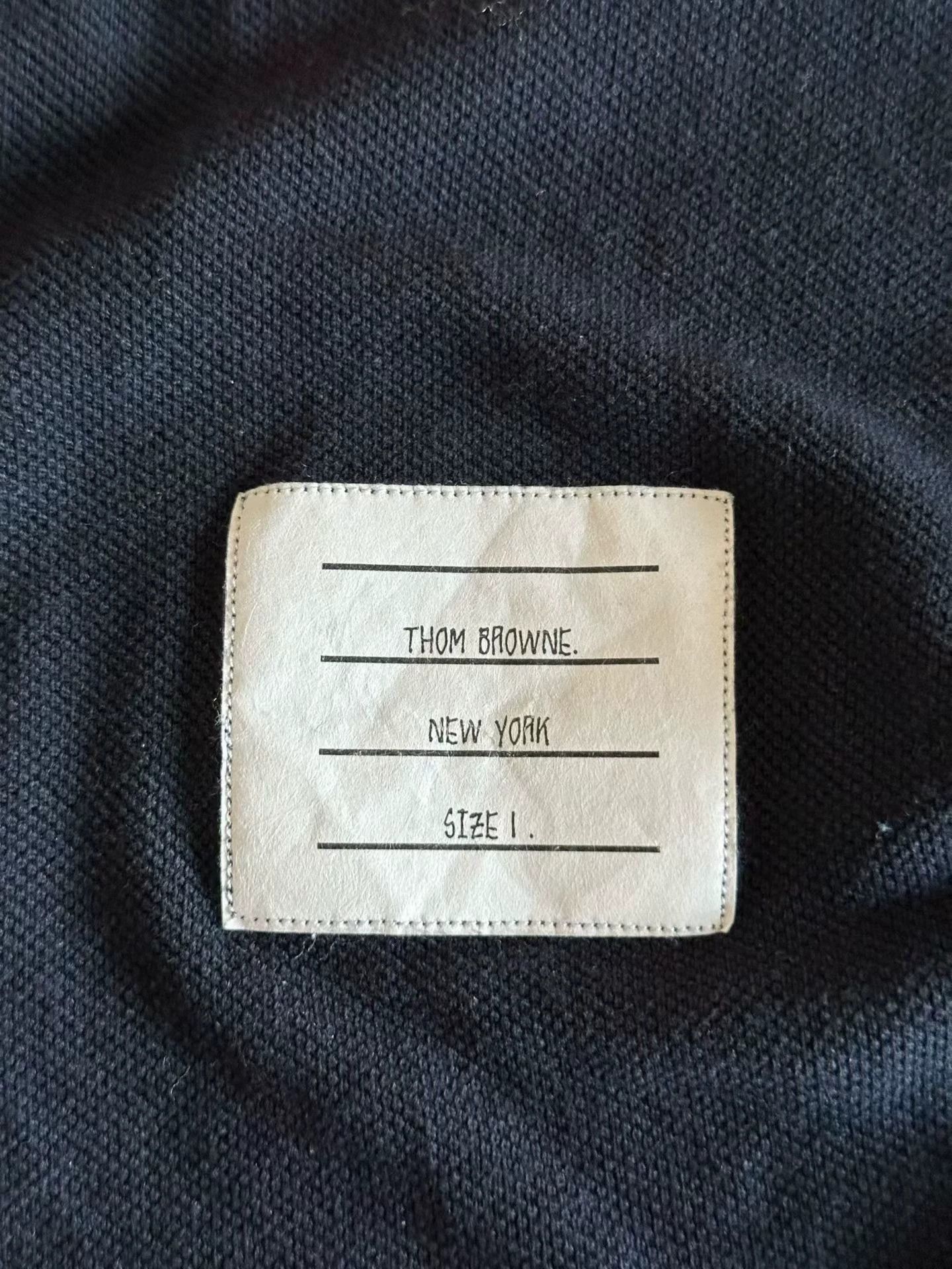 Thom Browne Thom Browne Navy Double Armband Shirt Size 1 Size US S / EU 44-46 / 1 - 3 Thumbnail
