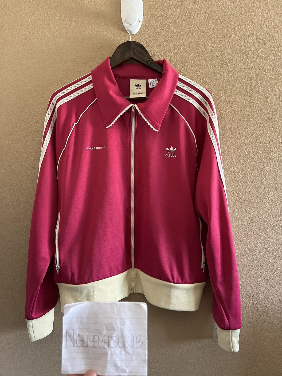 Pre-owned Adidas X Wales Bonner Adidas Track Jacket Ss21 In Pink