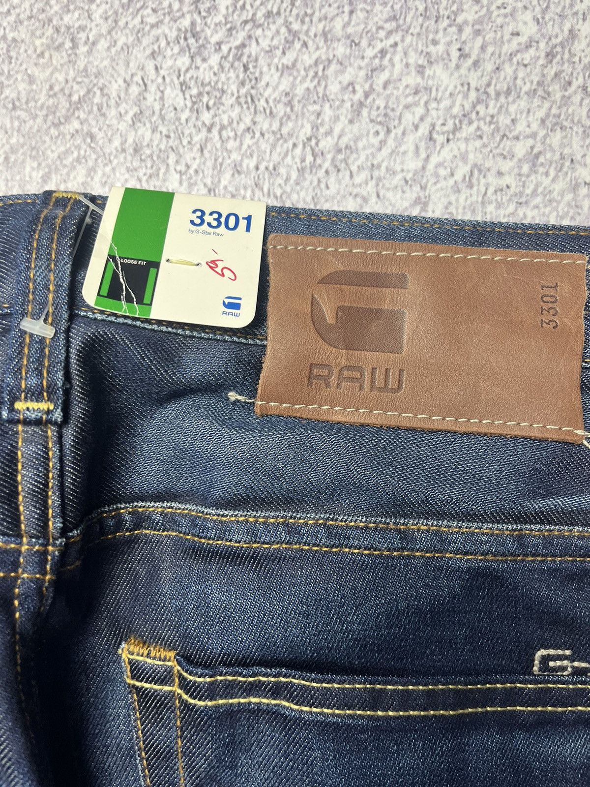 G-Star New G-Star Raw Denim Vintage Jeans Japanese Y2K size 32×34 Size US 32 / EU 48 - 20 Thumbnail