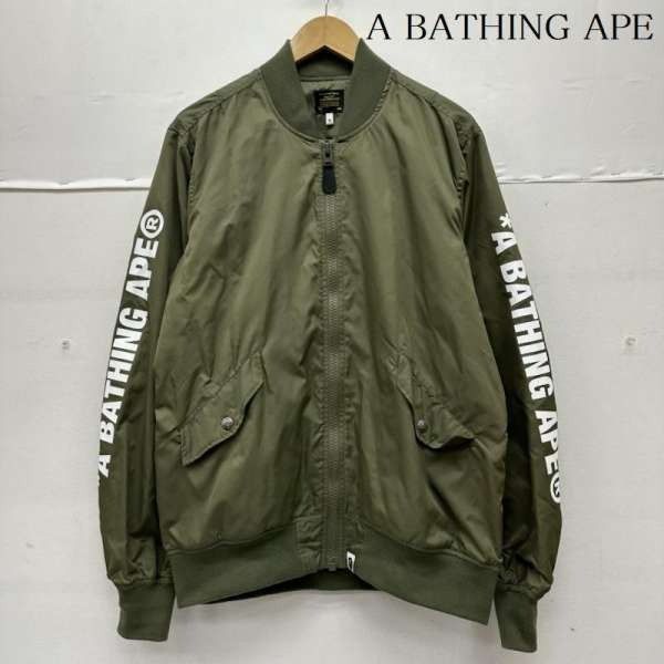 Bape 🔥 Bape Nylon Bomber Jacket japan a bathing ape coat Size US M / EU 48-50 / 2 - 1 Thumbnail